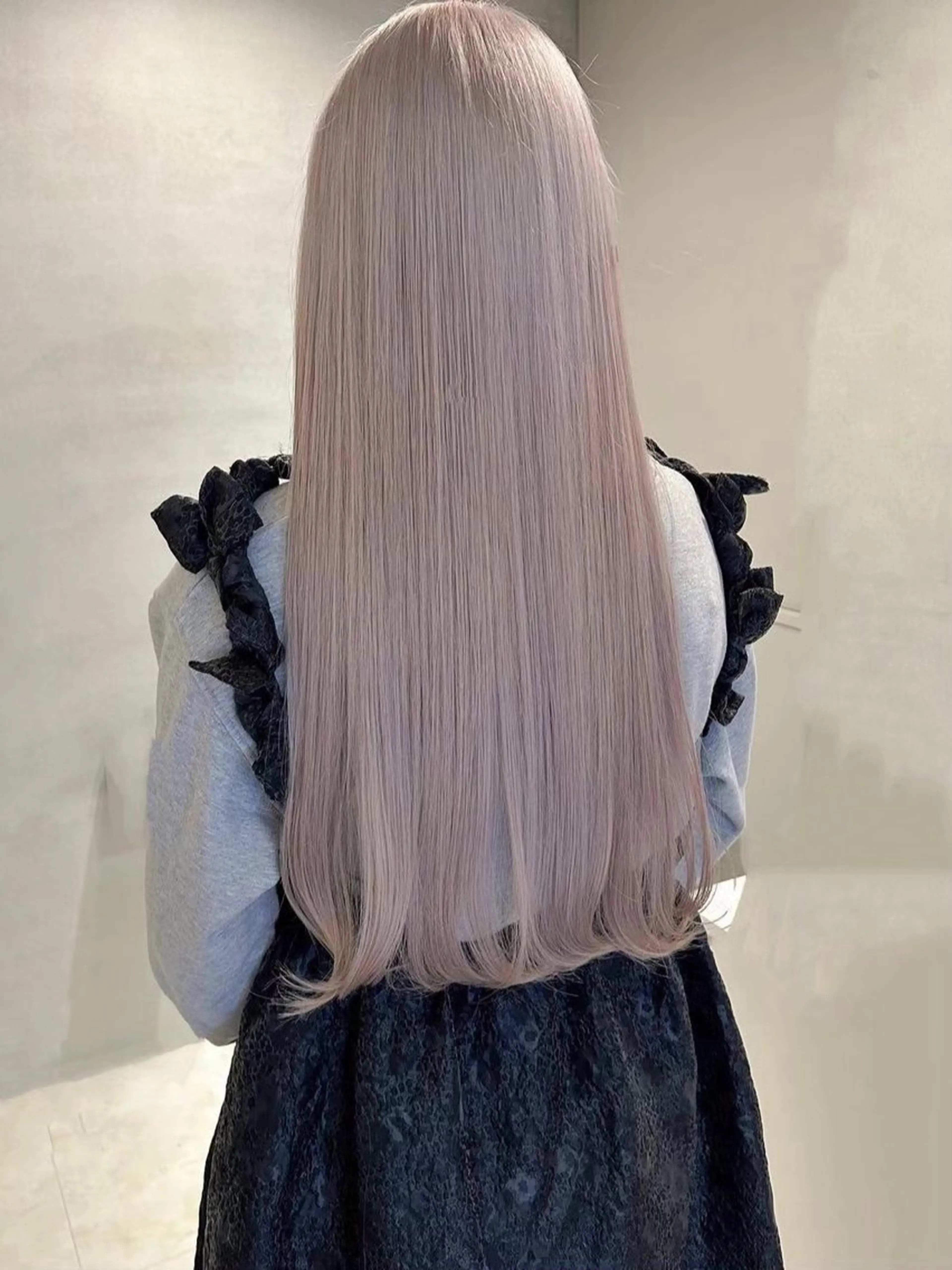 カラー ヘアカラー エクステ ハイトーン特化 pepe🎀のヘアスタイル