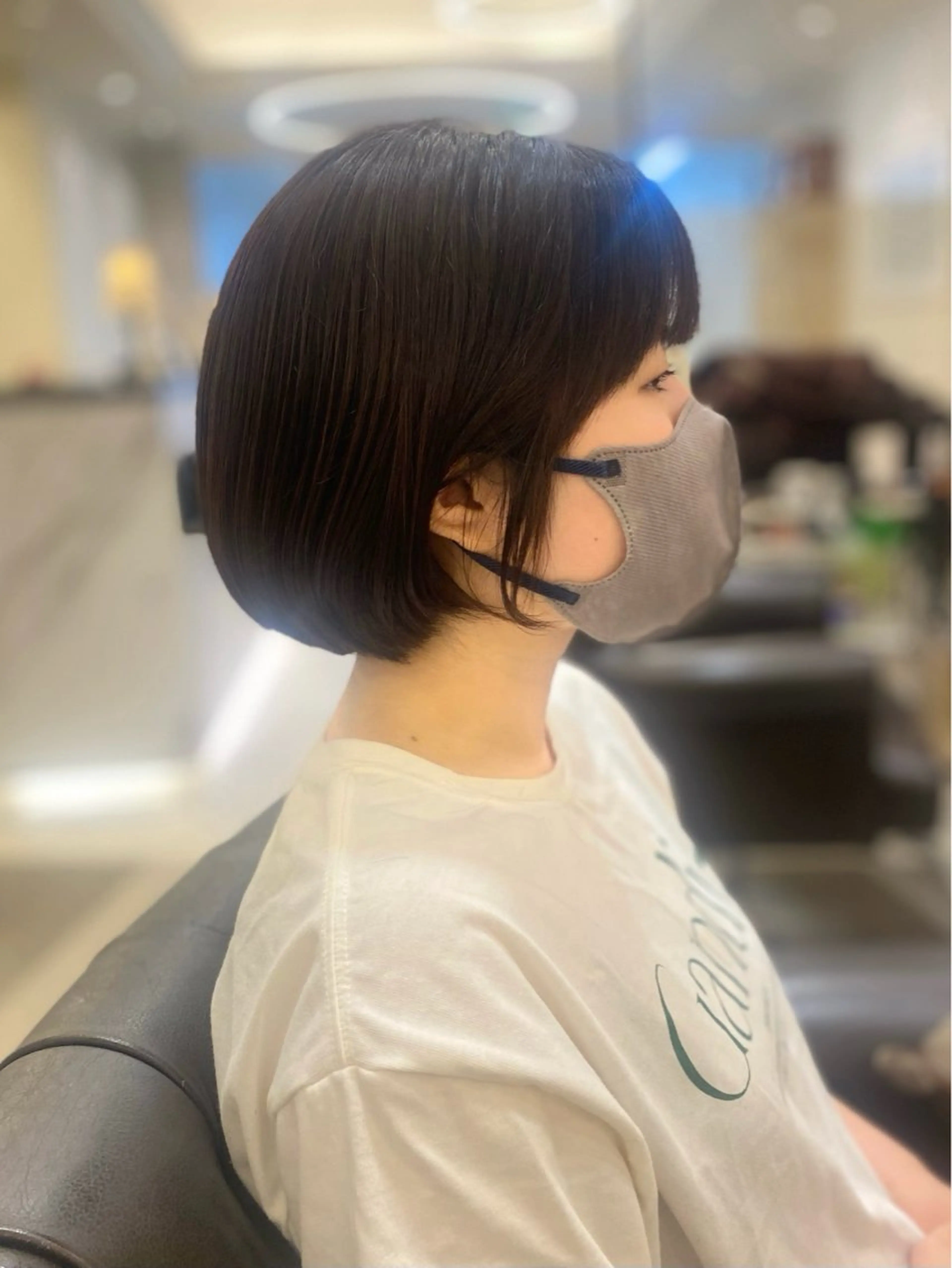 ショート 【ショート/ボブ 丸みショート】深萱のヘアスタイル