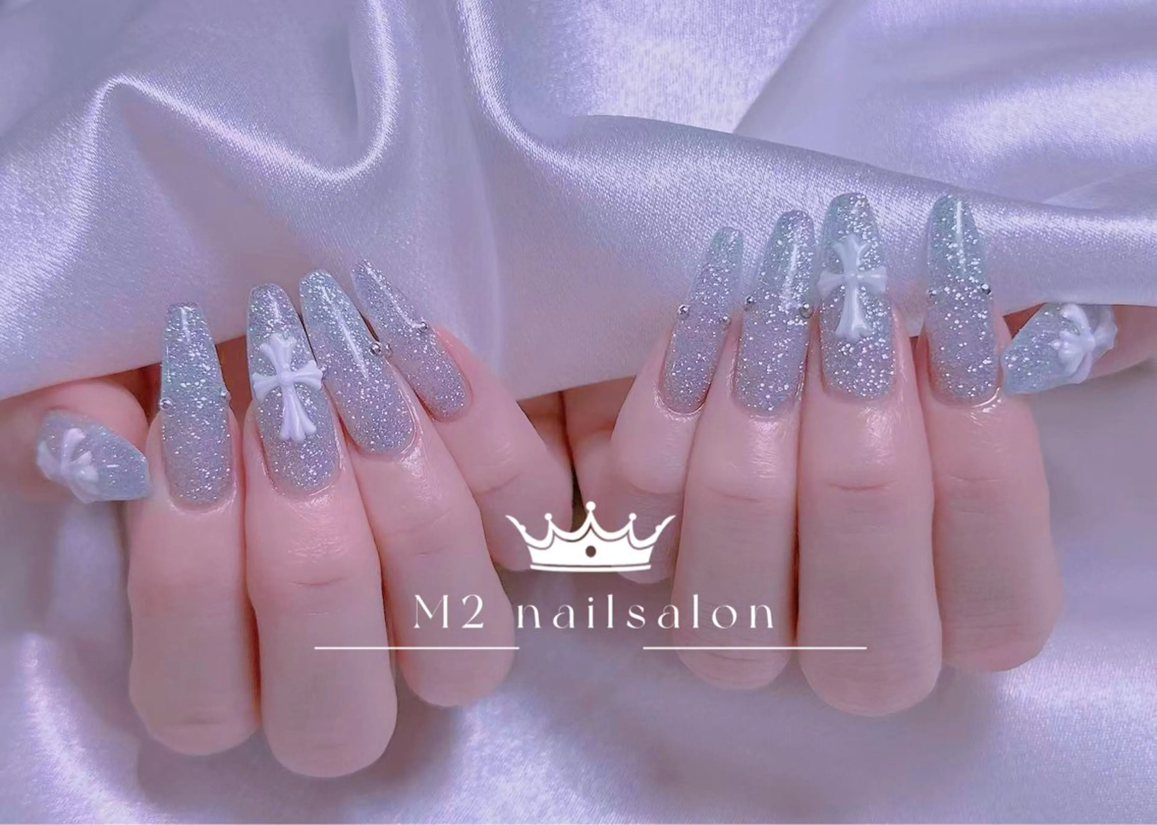 ネイル ハンドネイル 長さだし専門店 M2　rikaのネイルデザイン
