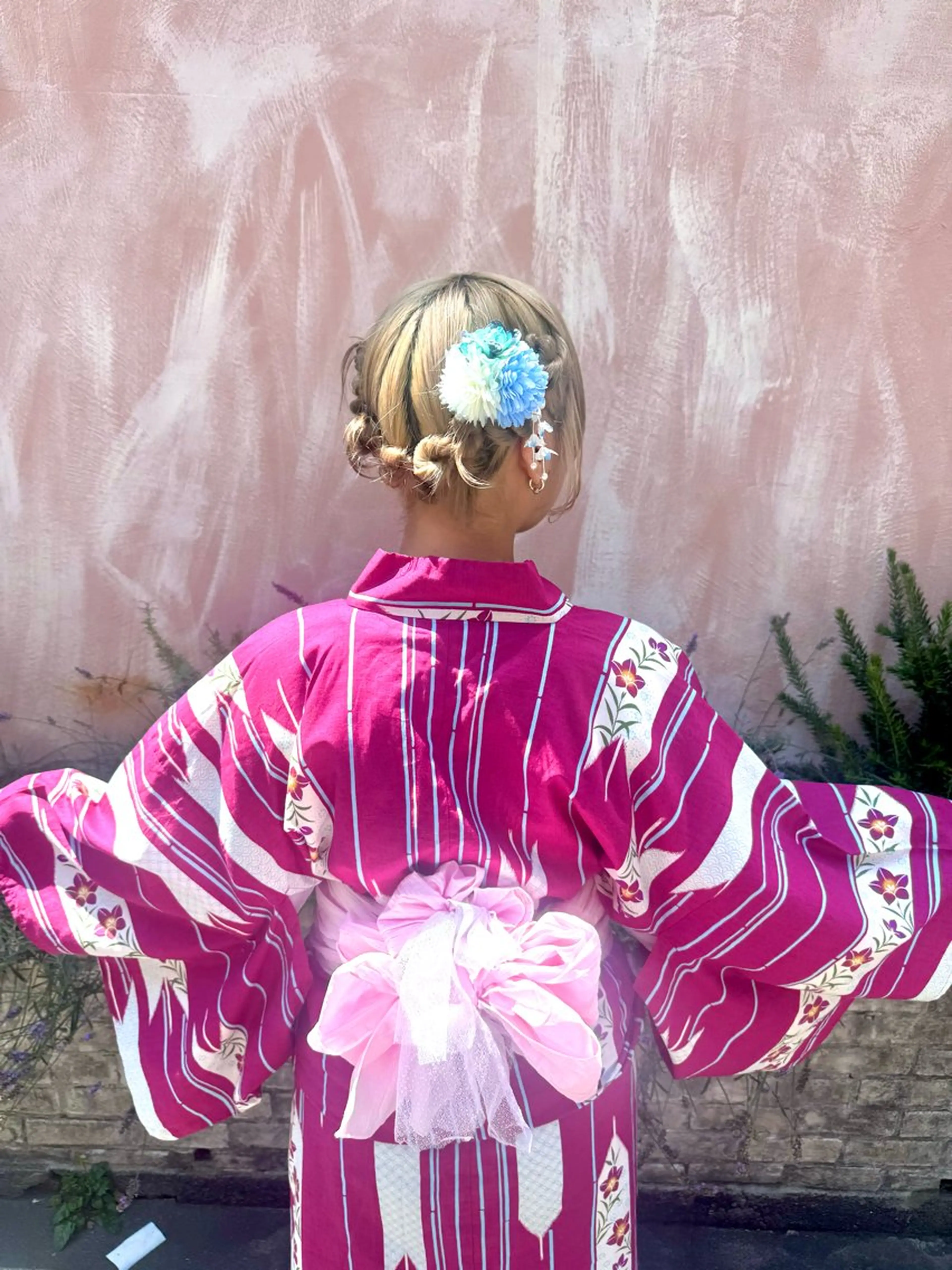 【夏限定】浴衣着付けヘアセットの写真