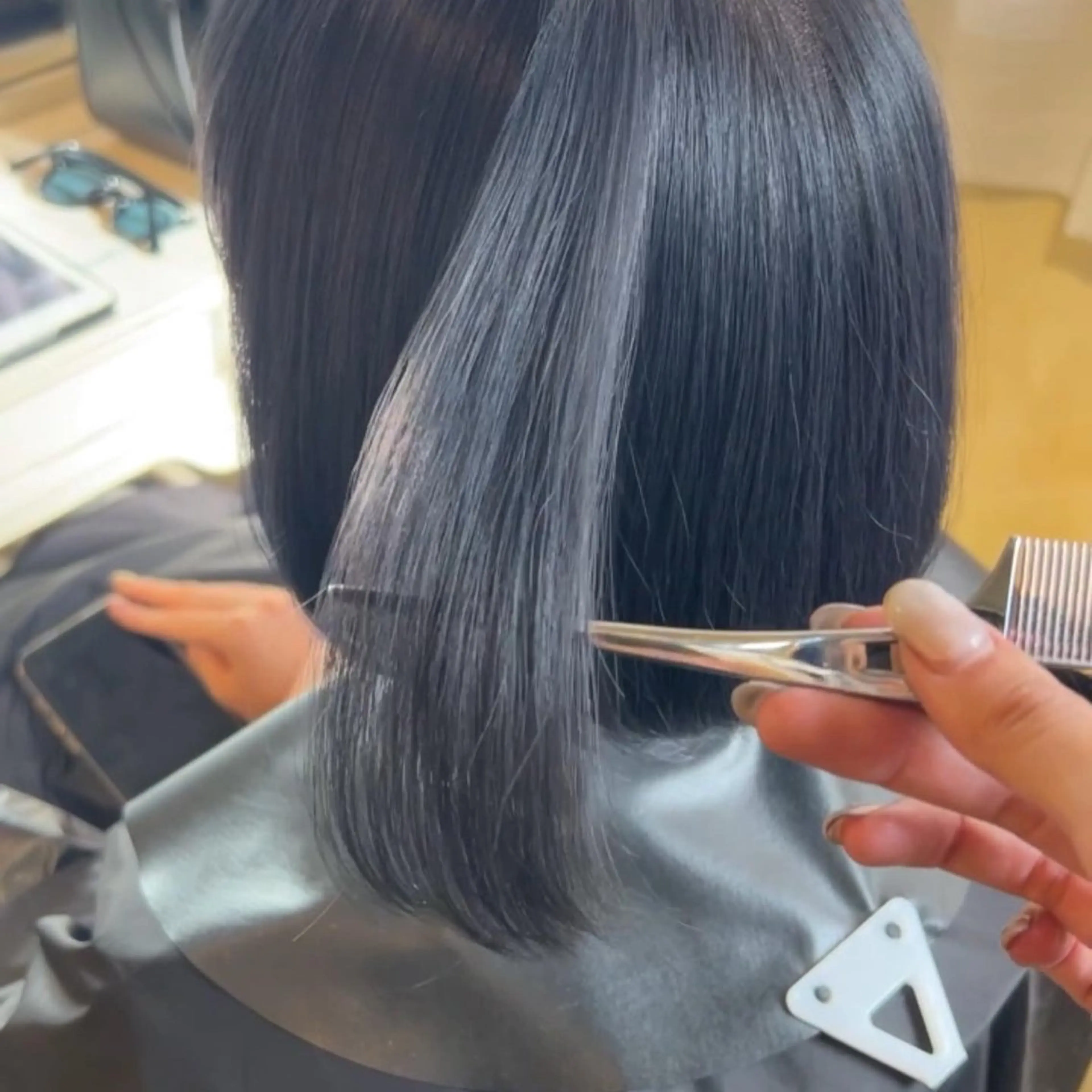 ダブルカラー🤍💫【ブリーチ＋カラー】＋髪質改善トリートメント✨の写真