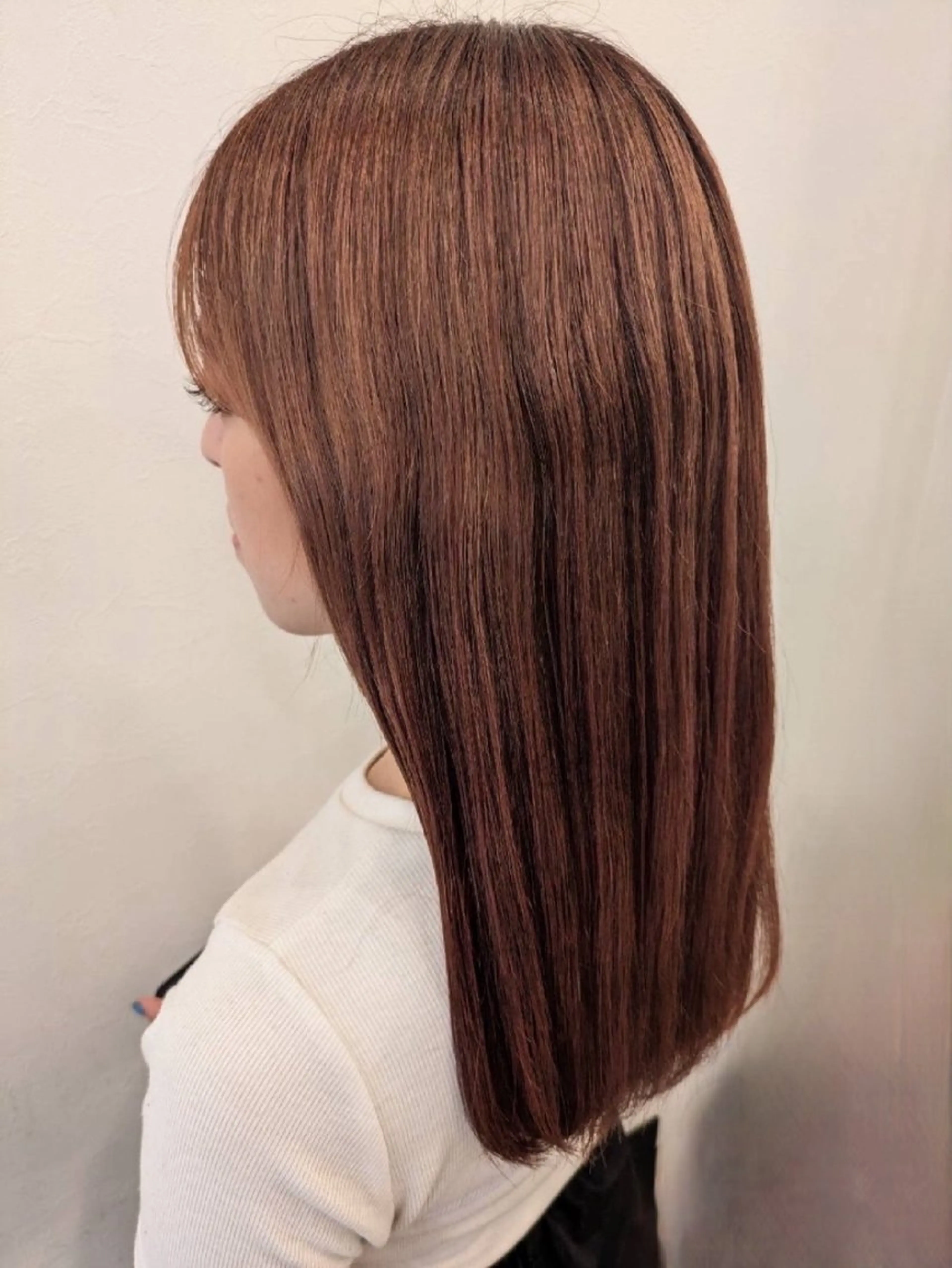 カラー カット ヘアカラー カサハラ リホのヘアスタイル