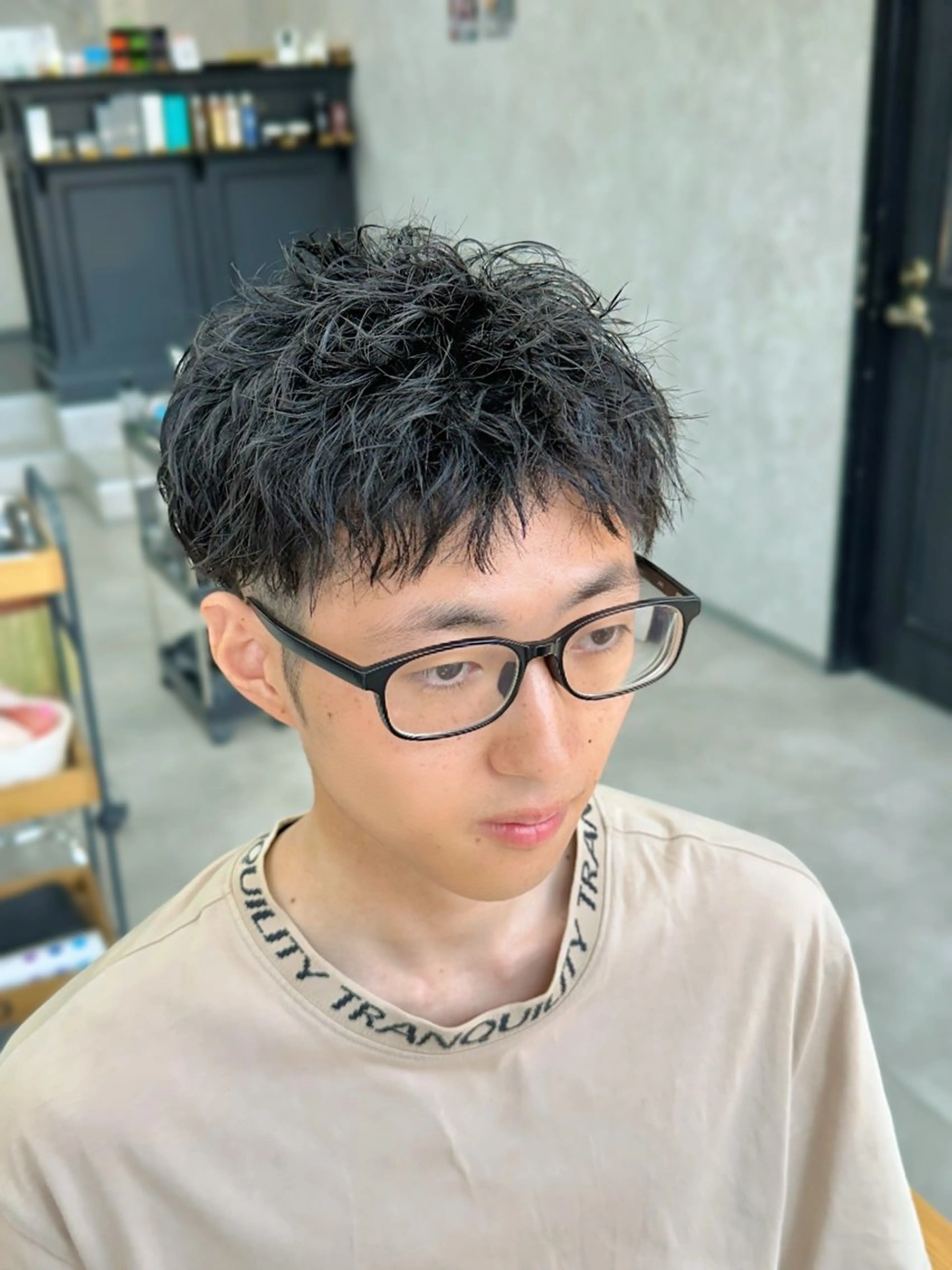 ショート メンズ スパイキーショート ショートヘア 【メンズ専門】中本 翔大のヘアスタイル