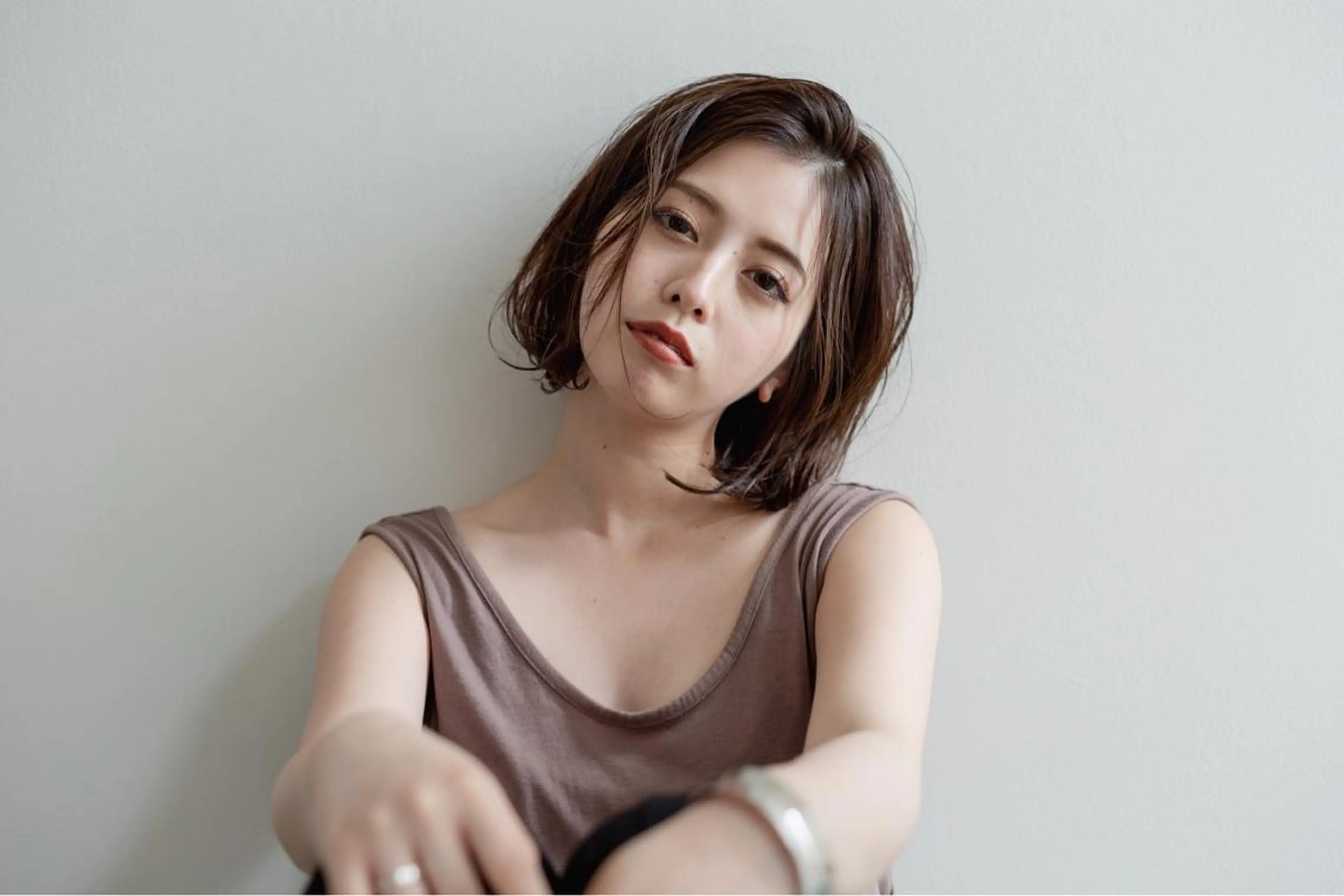 ショート カラー ツジガキ ユウスケのヘアスタイル