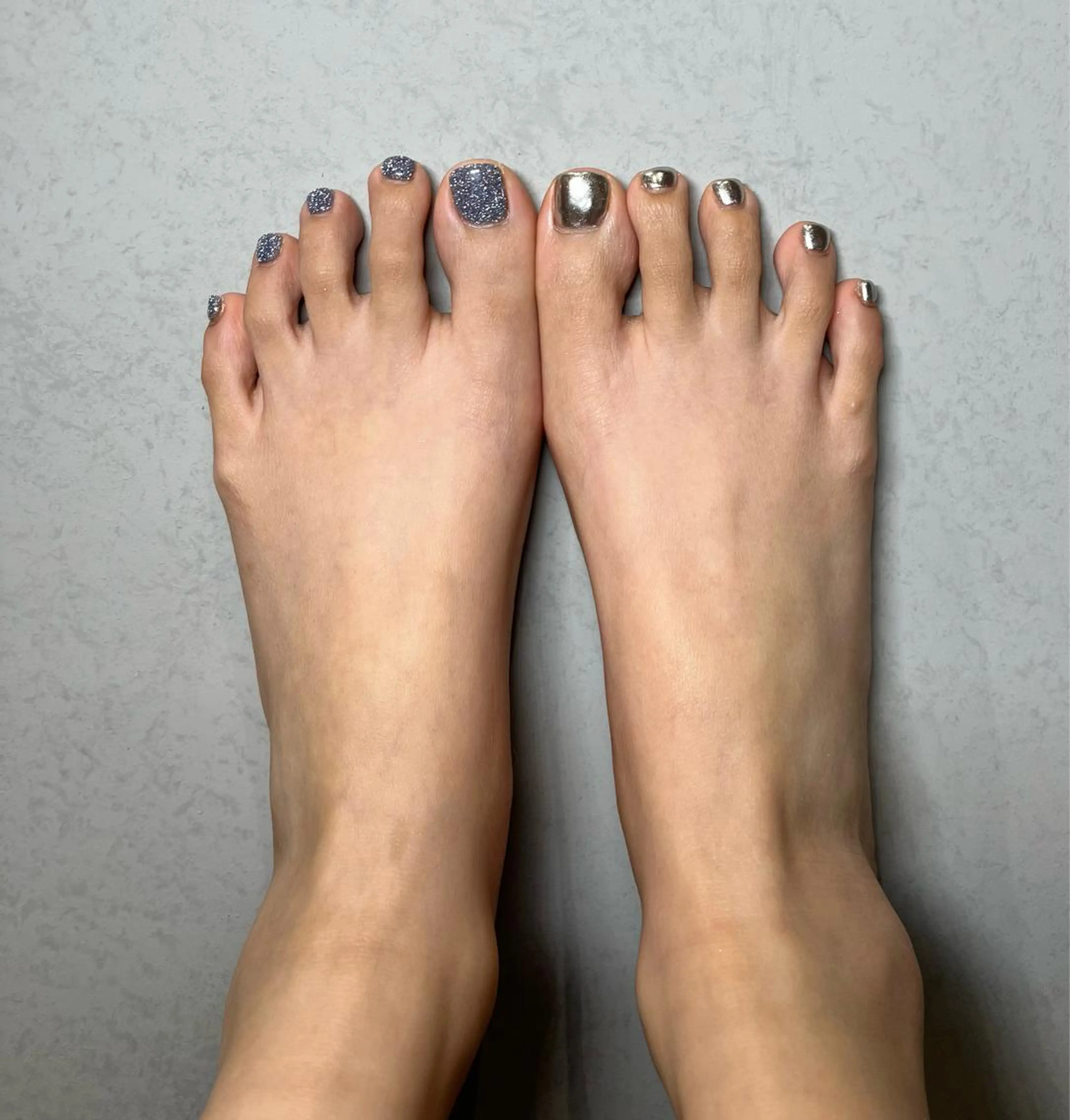 ネイル フラッシュネイル フットネイル ラメ(グリッター) ラメグラデーション ワンカラーネイル ネイルサロン ⭐︎Linoのその他イメージ