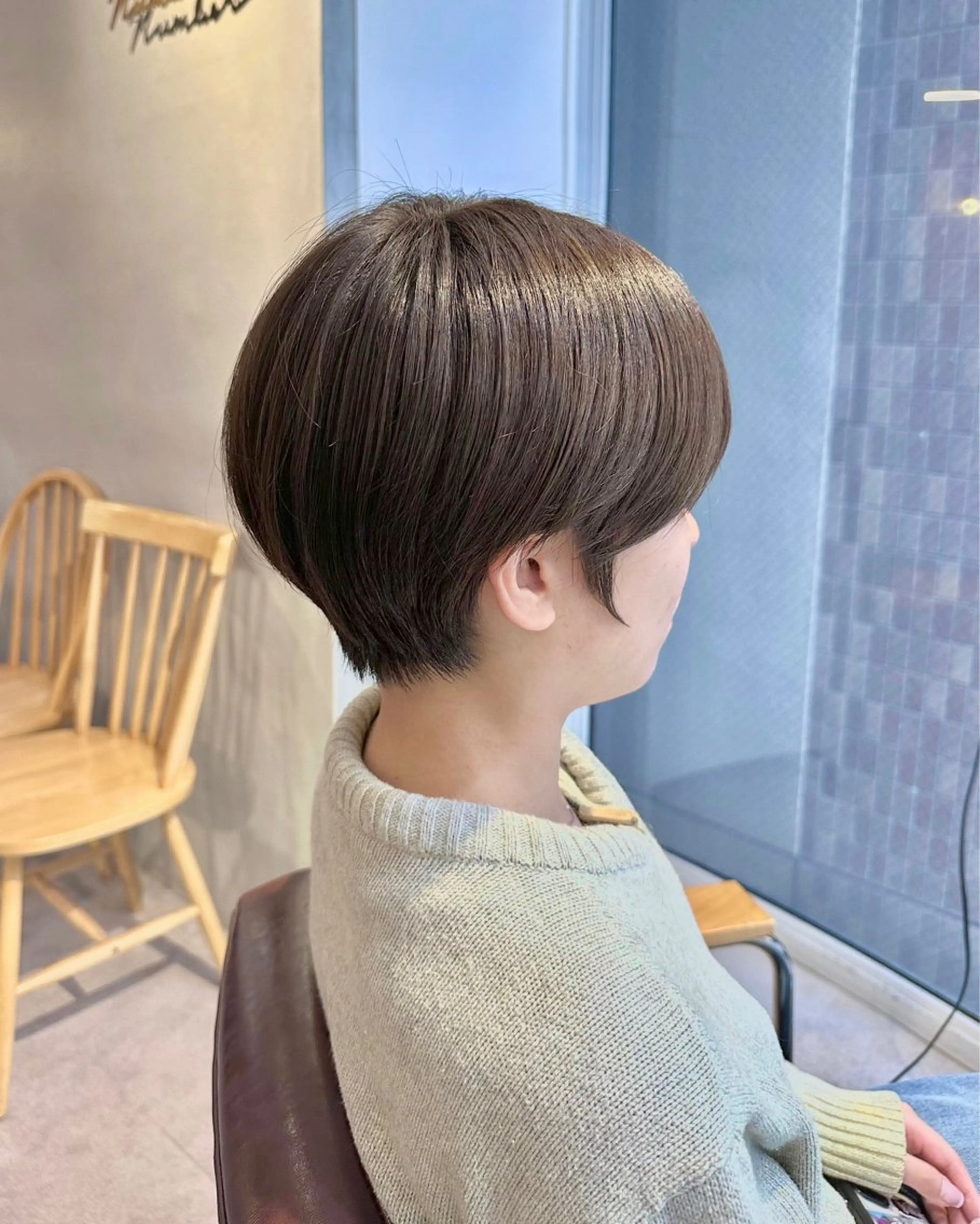 ショート カット ヘアカラー はまだ かんたのヘアスタイル