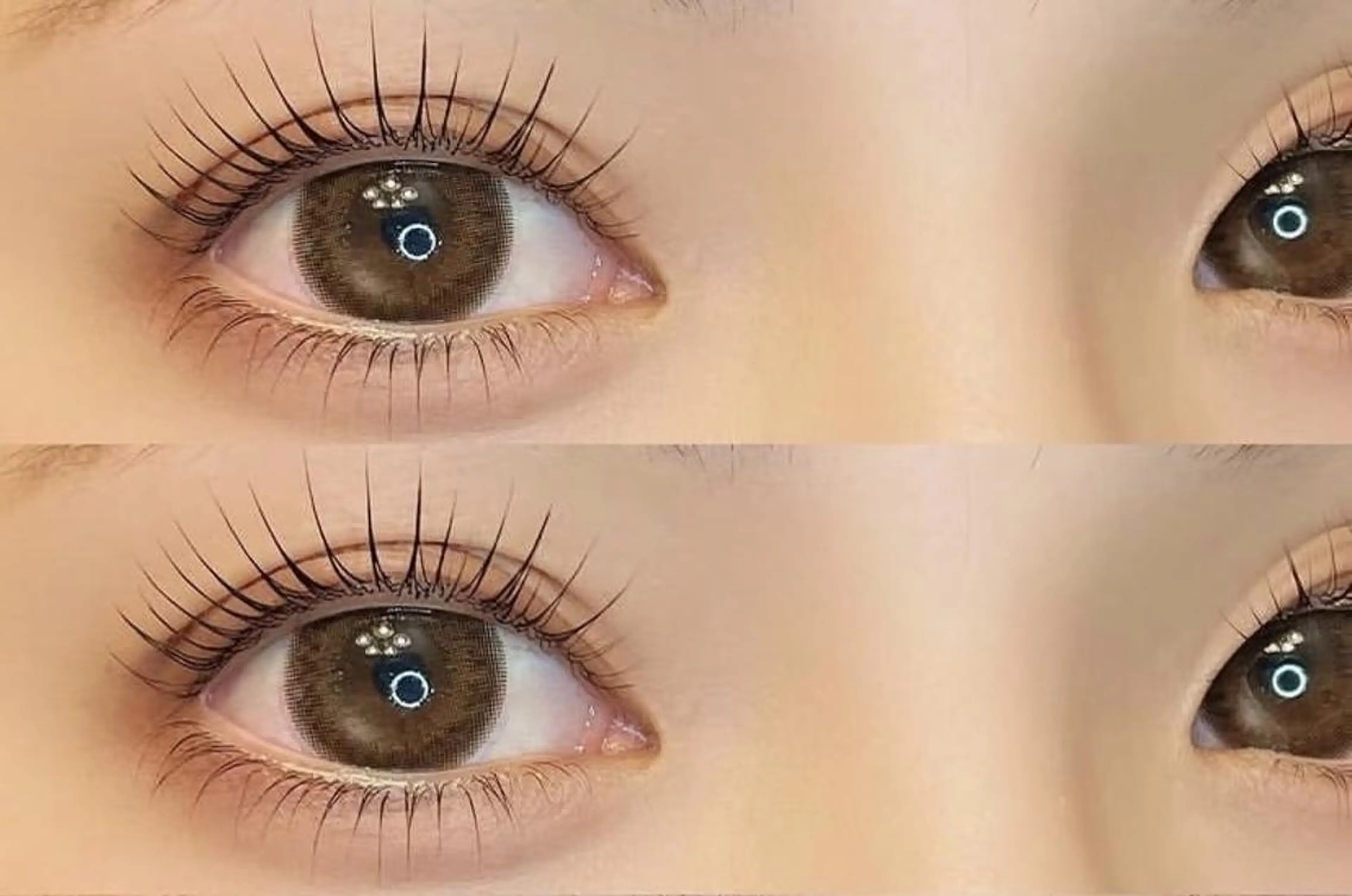 パーマ マツパ 白 ゆいのマツエク・マツパデザイン