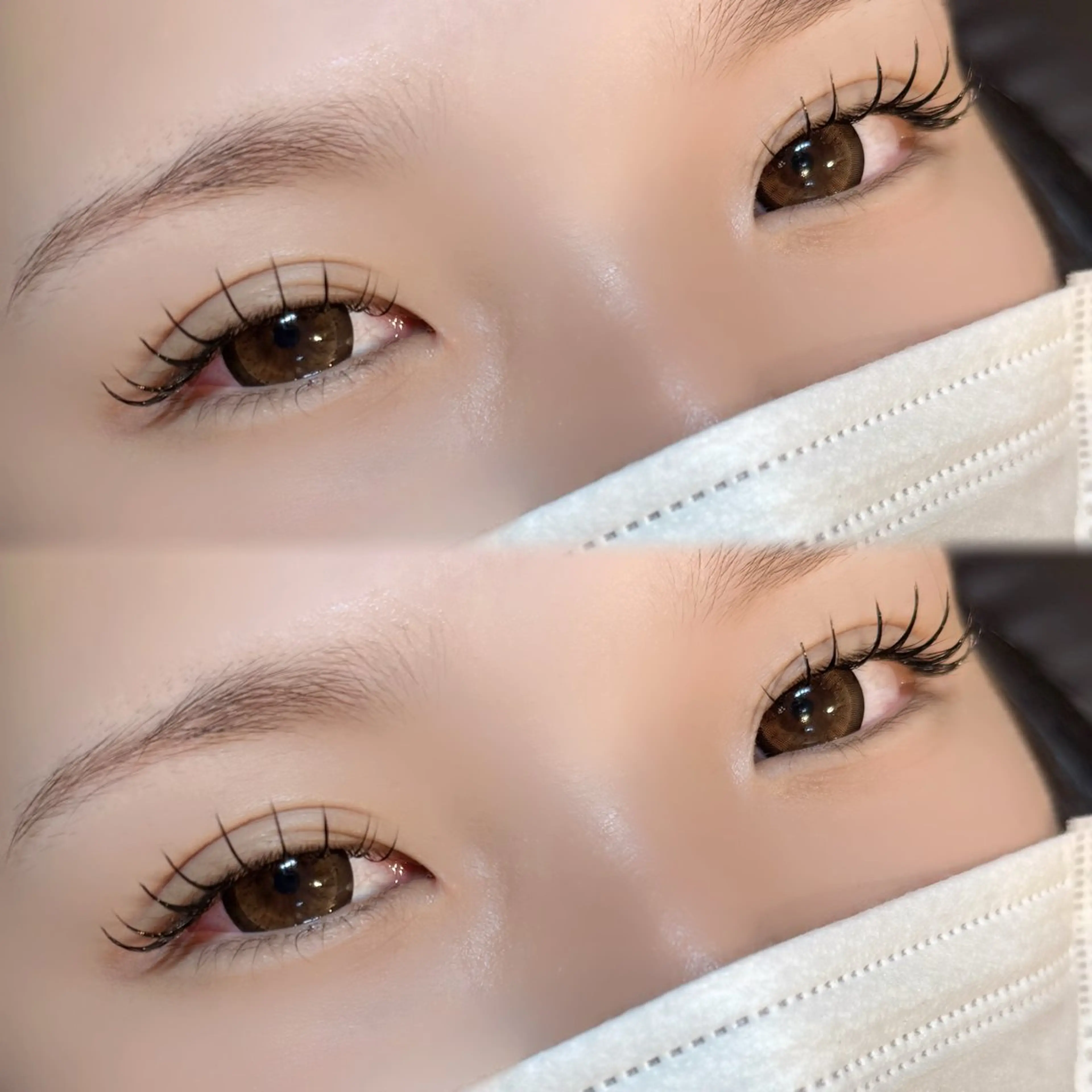 マツエク・マツパ フラットラッシュ KUON EYE LASHSALONのマツエク・マツパデザイン