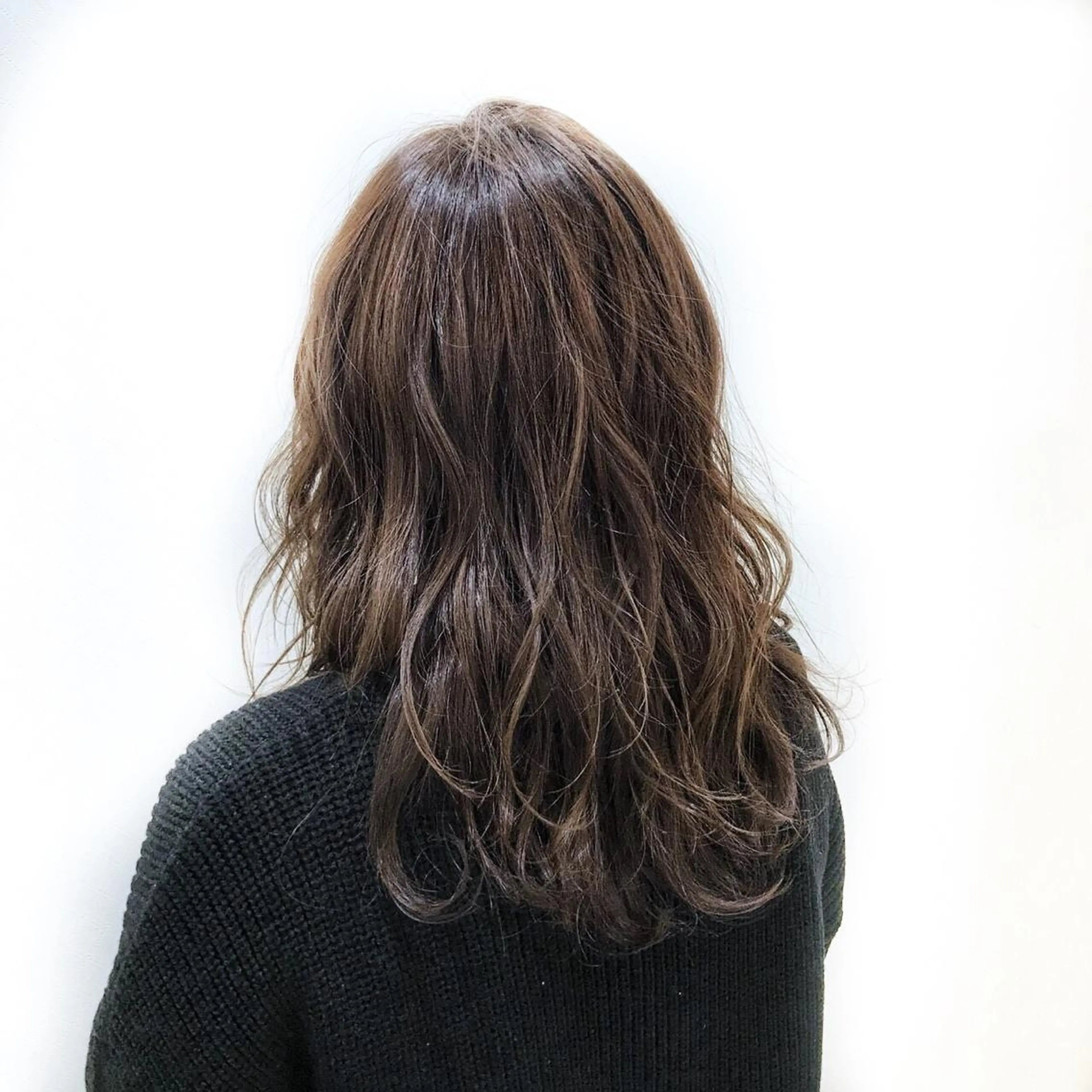 セミロング カラー パーマ エリア人気No.1 美容室Ash西船橋のヘアスタイル