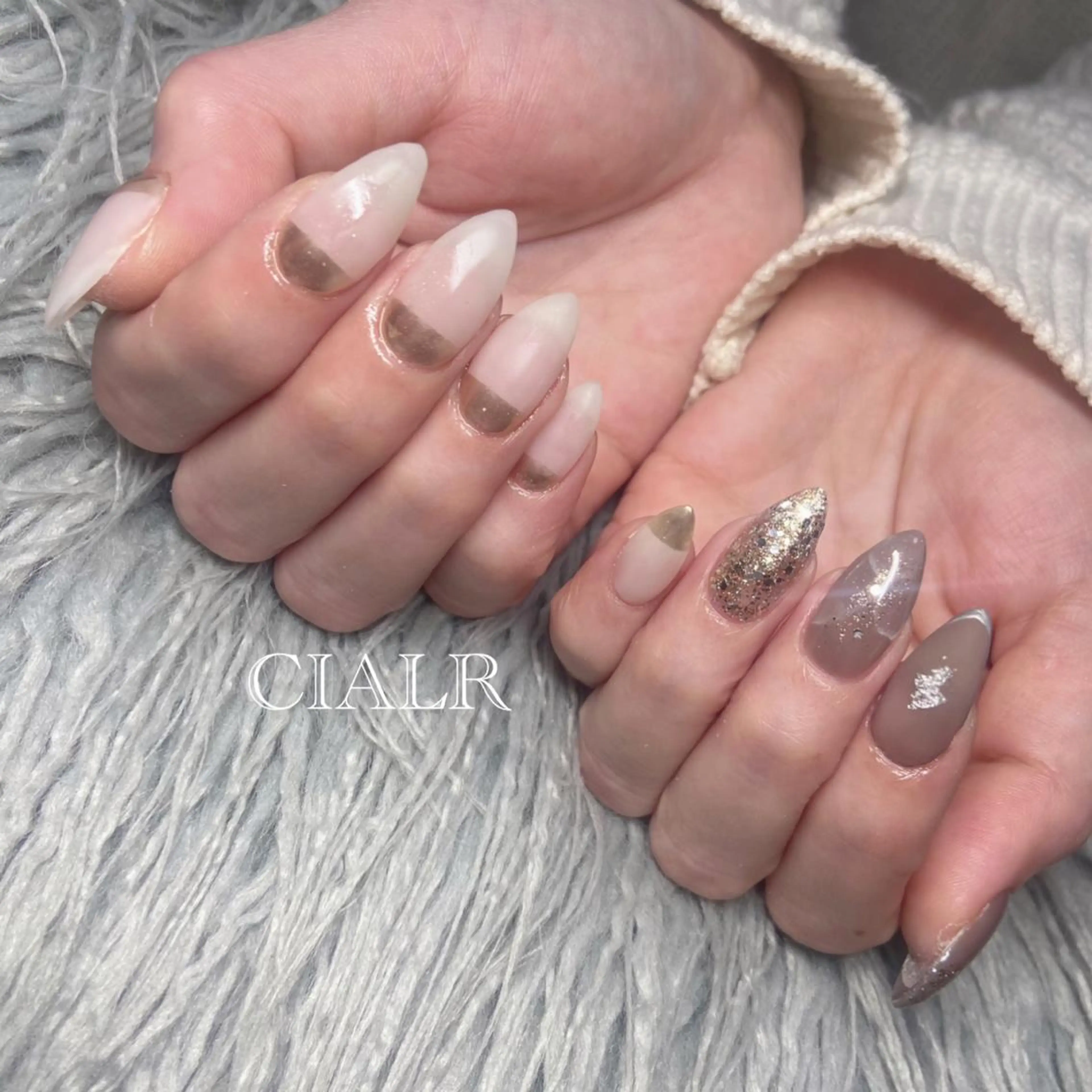 カラー ネイル nail salon LNのネイルデザイン