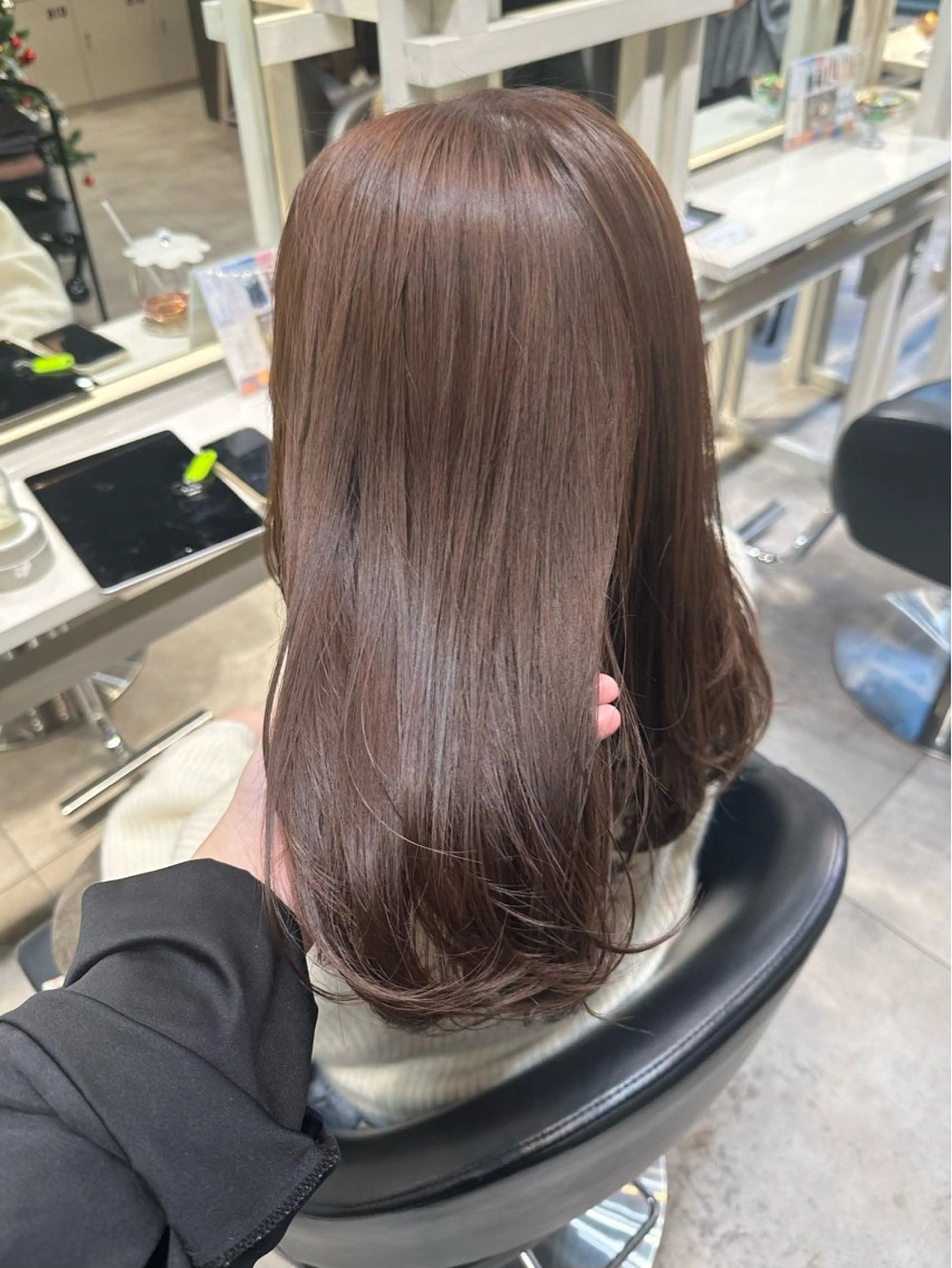 セミロング カラー カット ヘアカラー トリートメント 透明感カラー/ボブ /佐藤伶のヘアスタイル