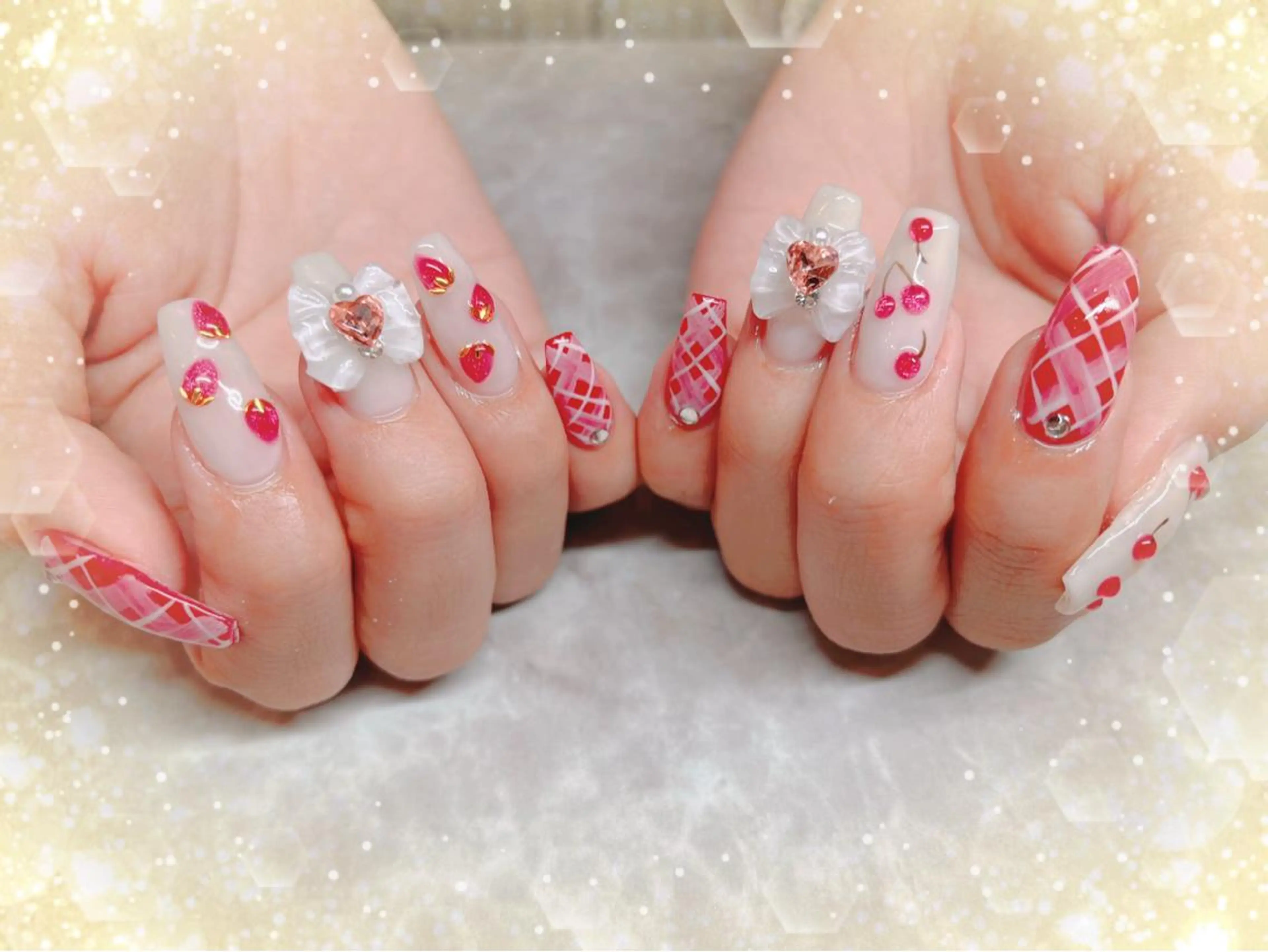 ネイル ハンドネイル Piacere 絵美のネイルデザイン