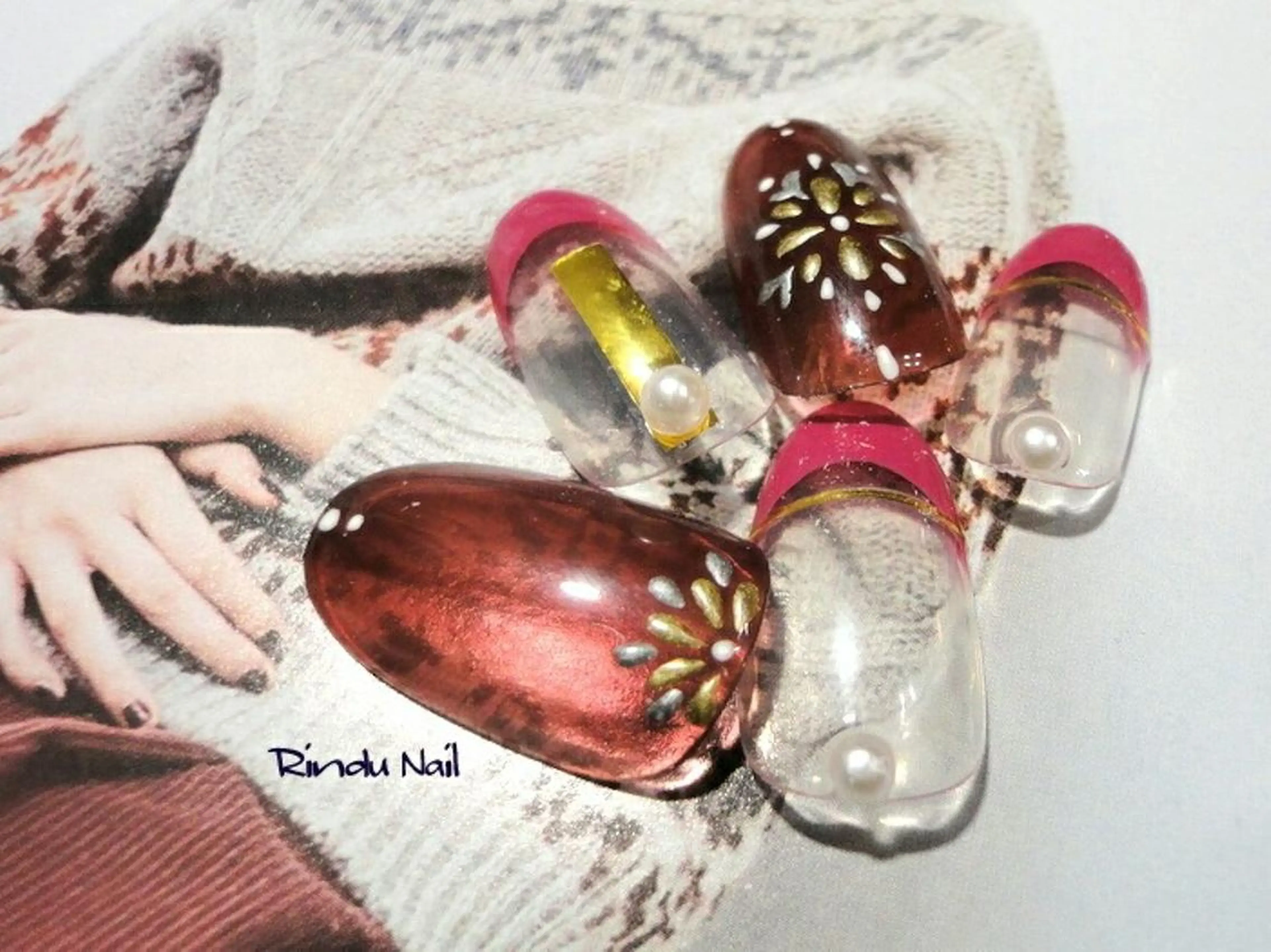 ネイル Rindu Nail 名駅miniのネイルデザイン