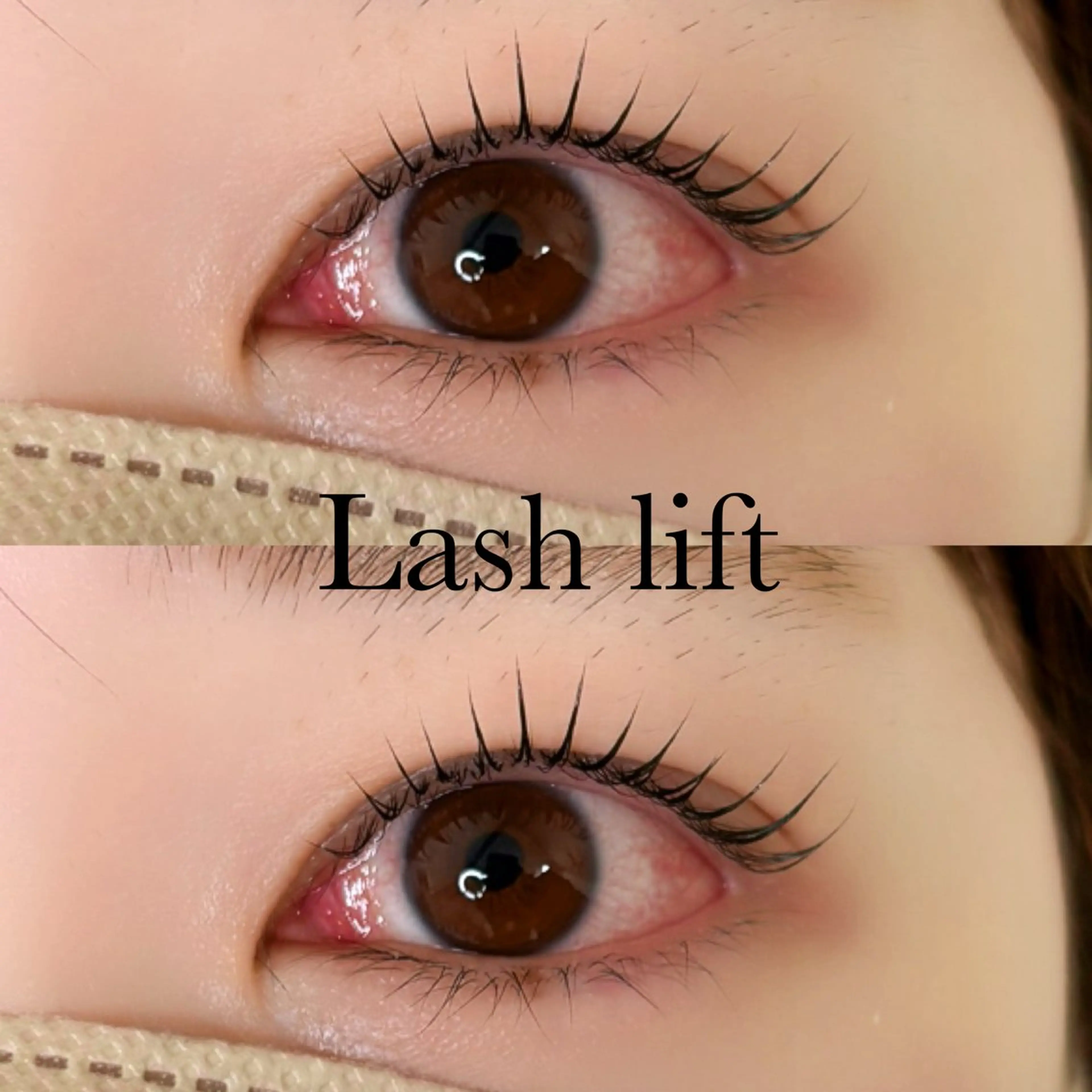 マツエク・マツパ Lカール 一重×まつ毛パーマ 福田 渚月のマツエク・マツパデザイン