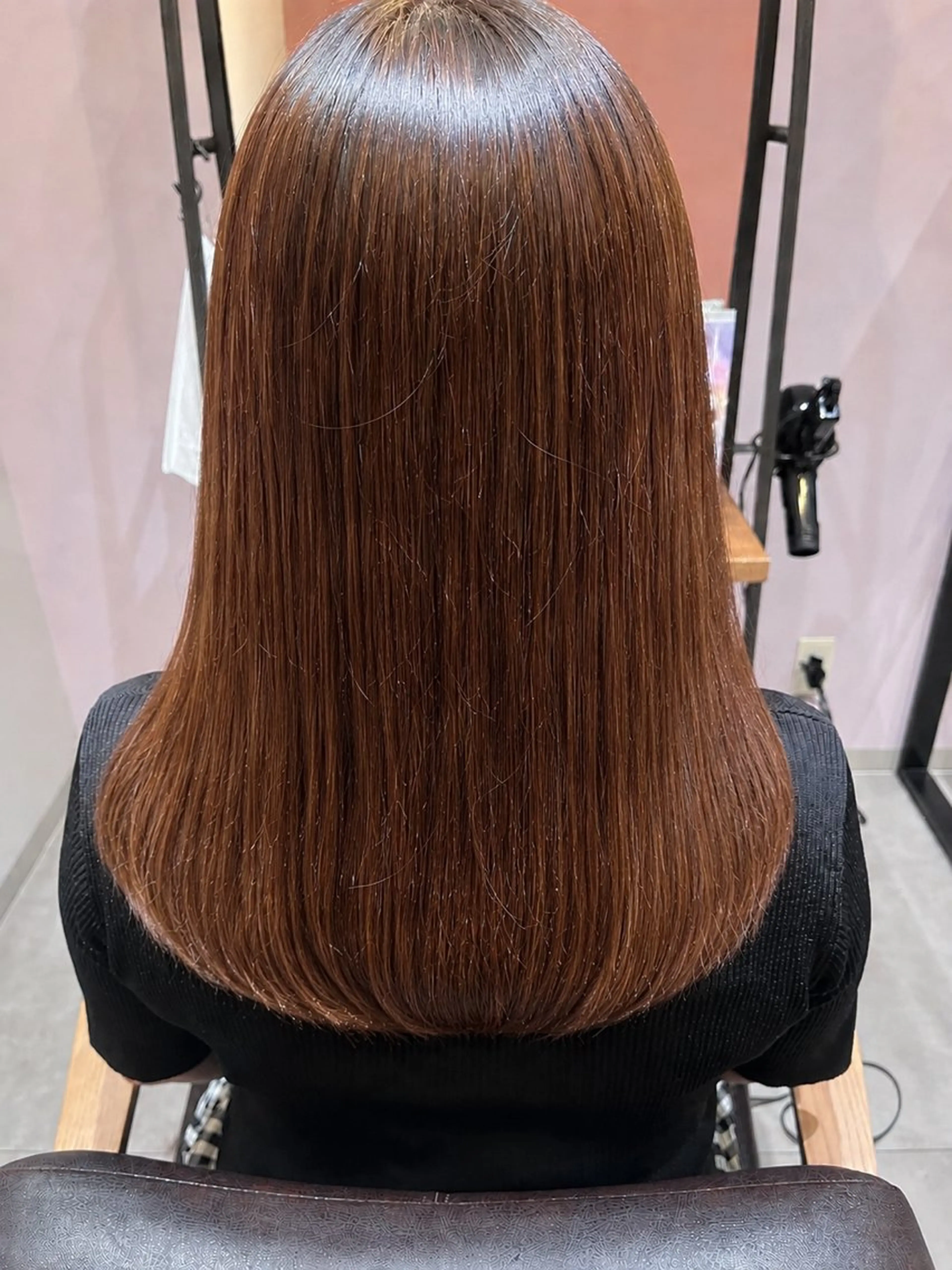 セミロング 西原 愛紗のヘアスタイル