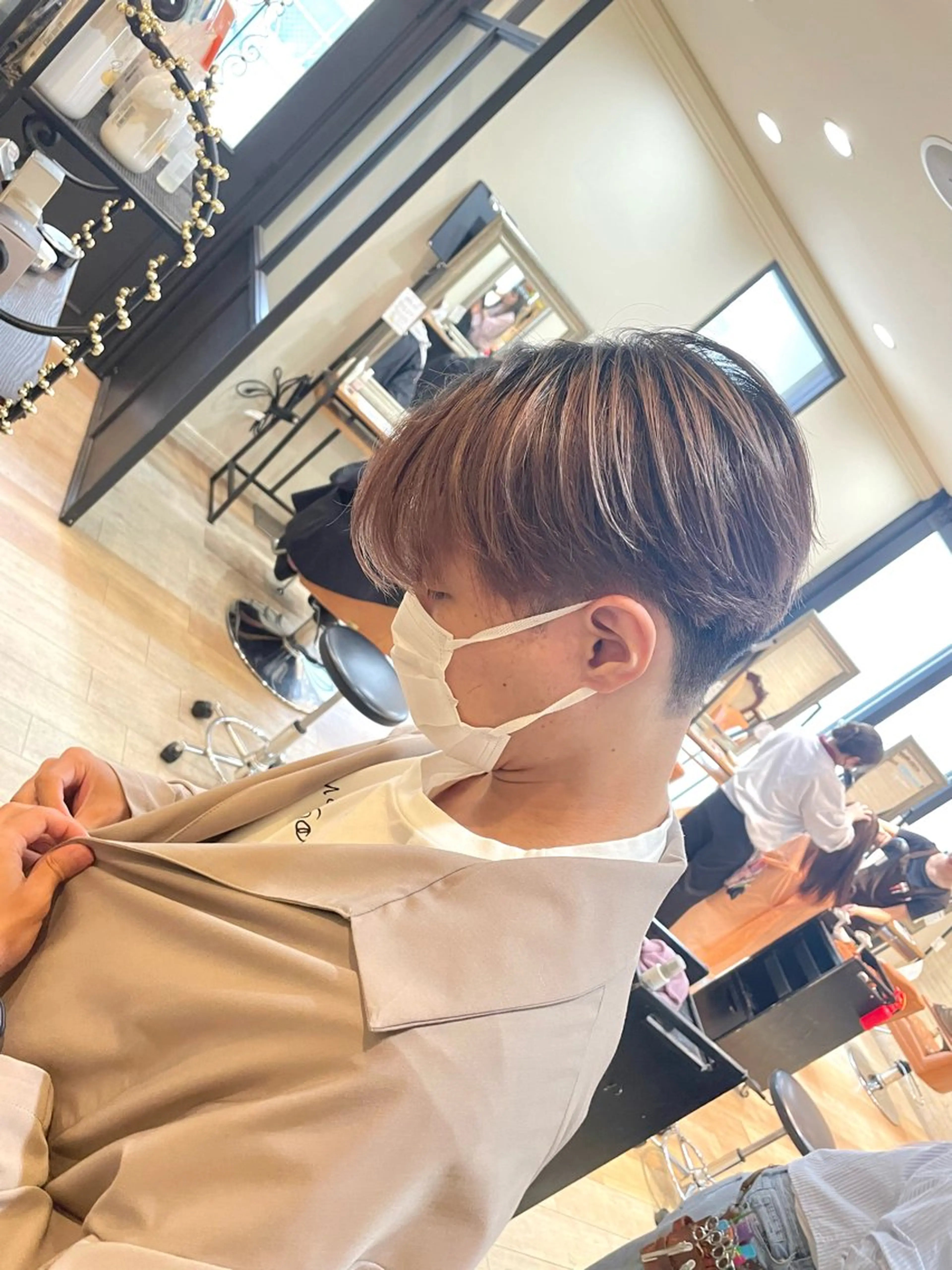 ショート 亀川蓮 Agu hairのヘアスタイル