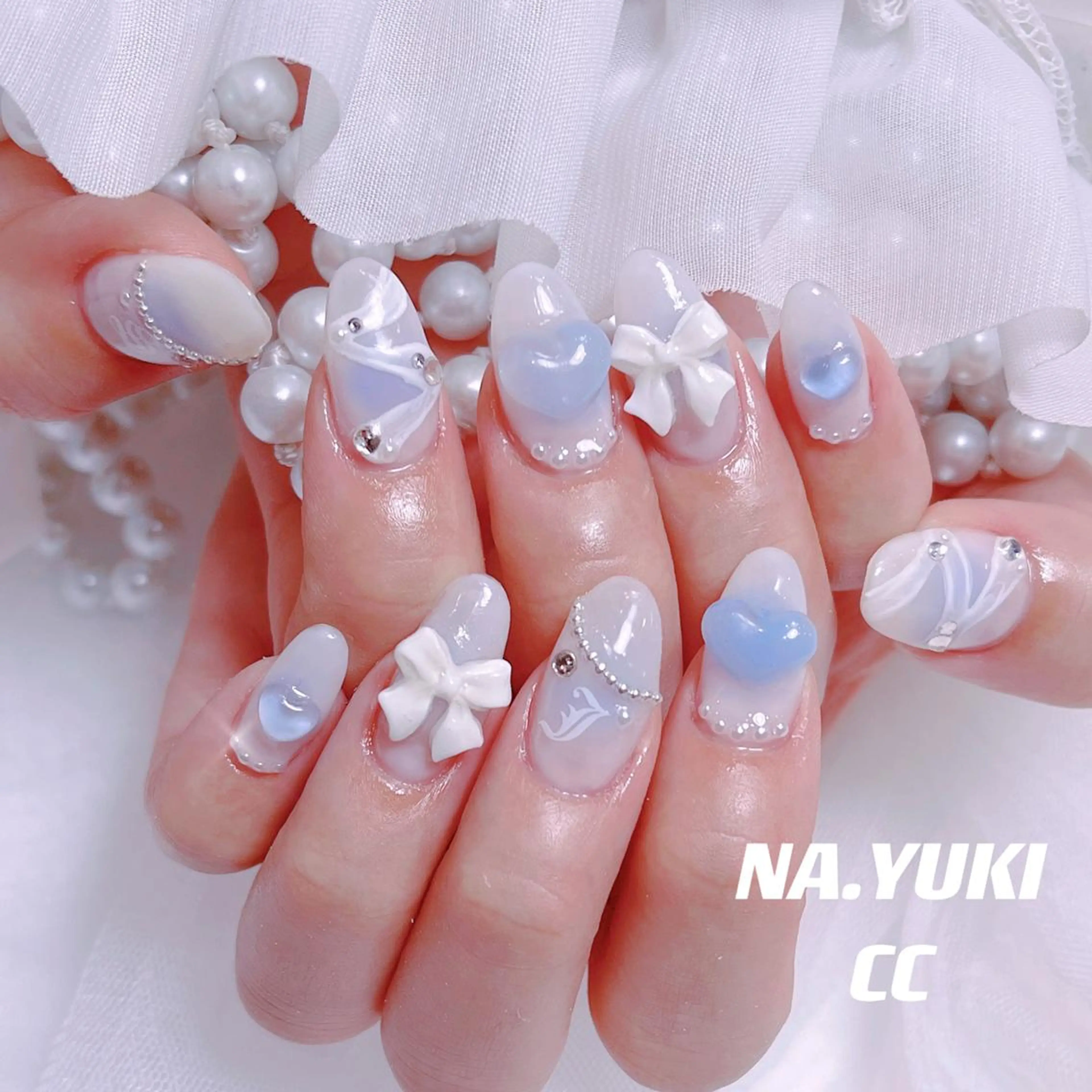 ネイル ハンドネイル 🎀 moo～ 🎀のネイルデザイン