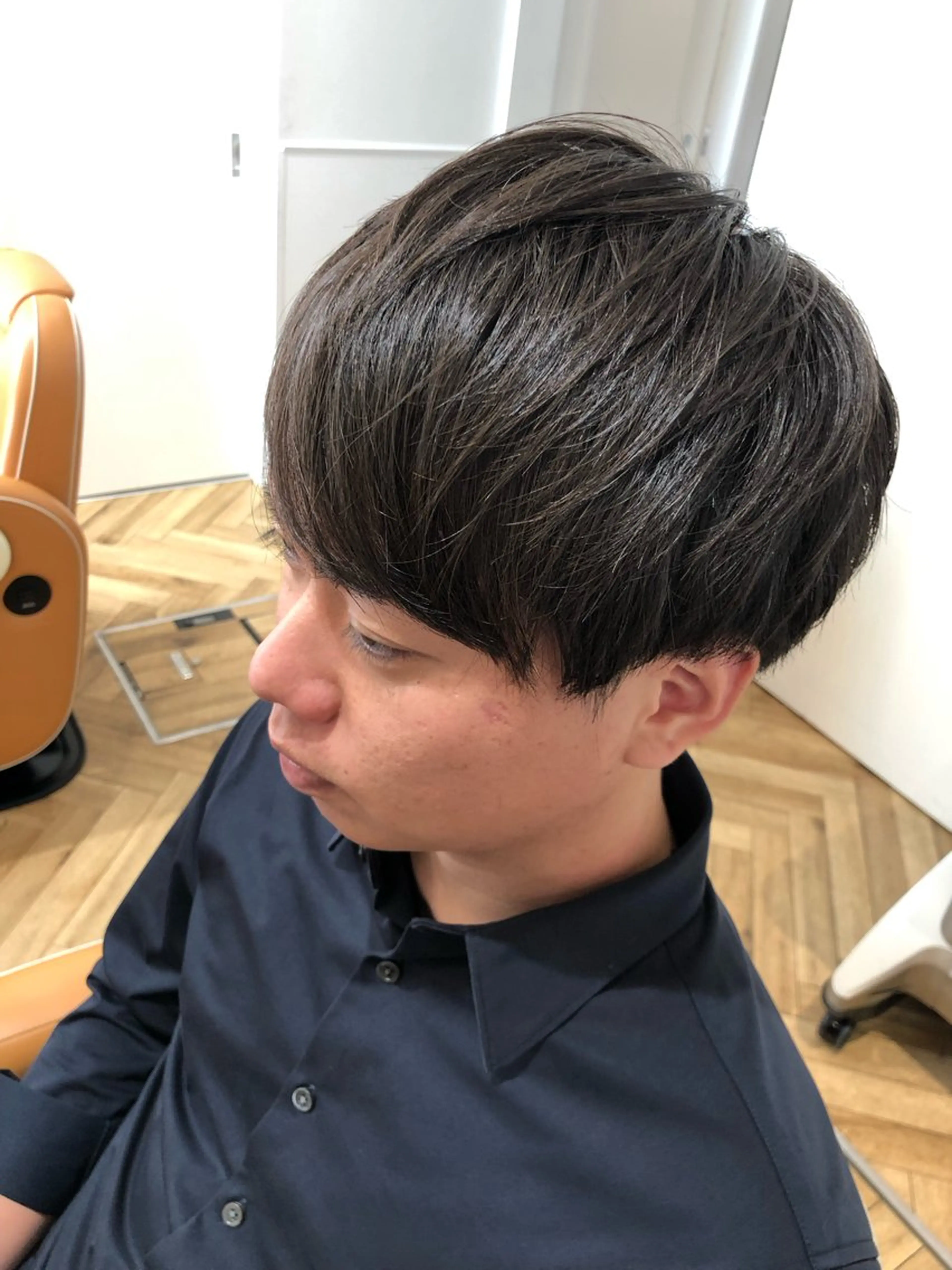 ショート メンズ 【大人髪】men's パーマ/潤艶髪のヘアスタイル