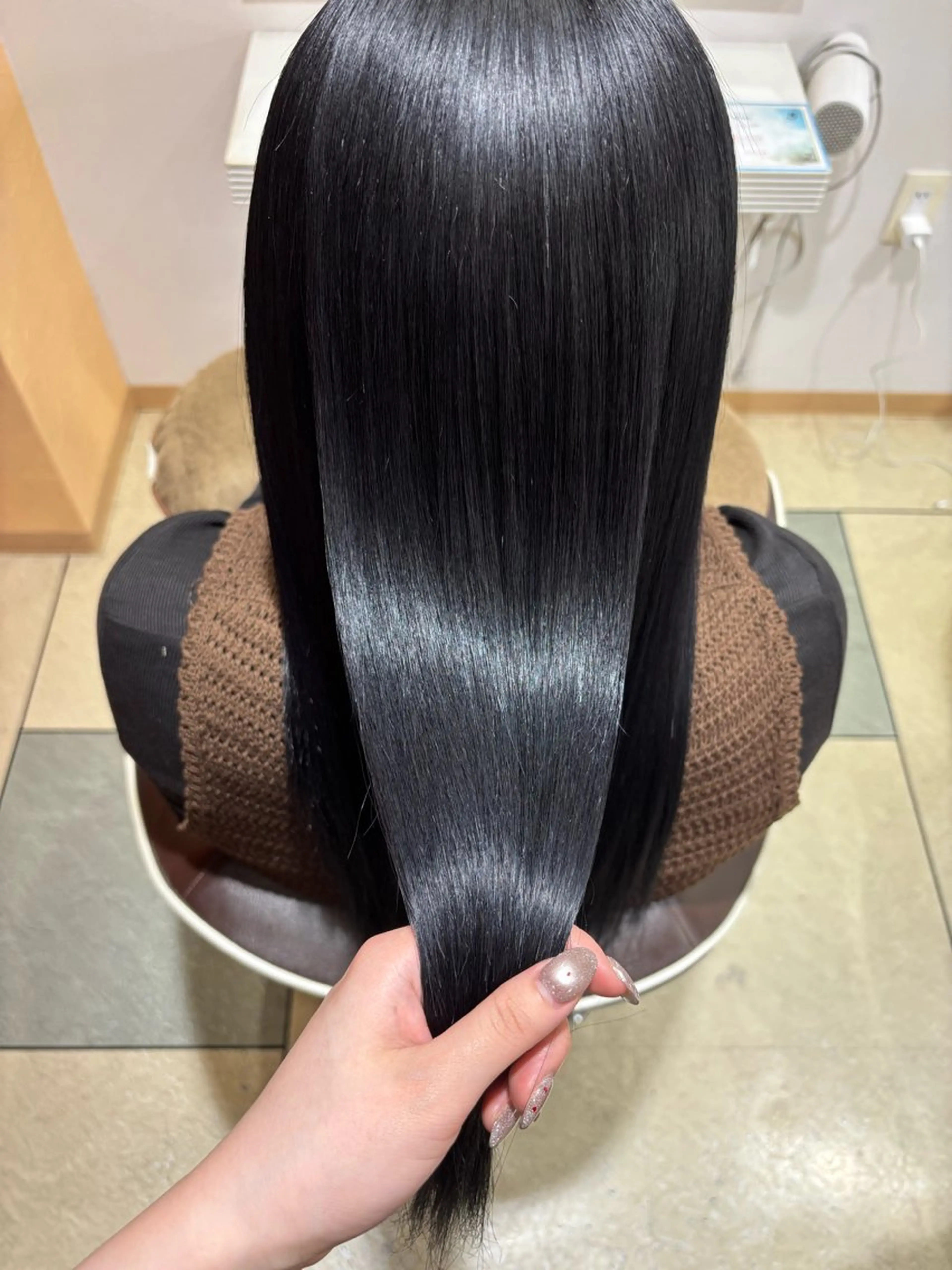 ロング カラー 透明感カラー/ くびれヘア/ユウユのヘアスタイル