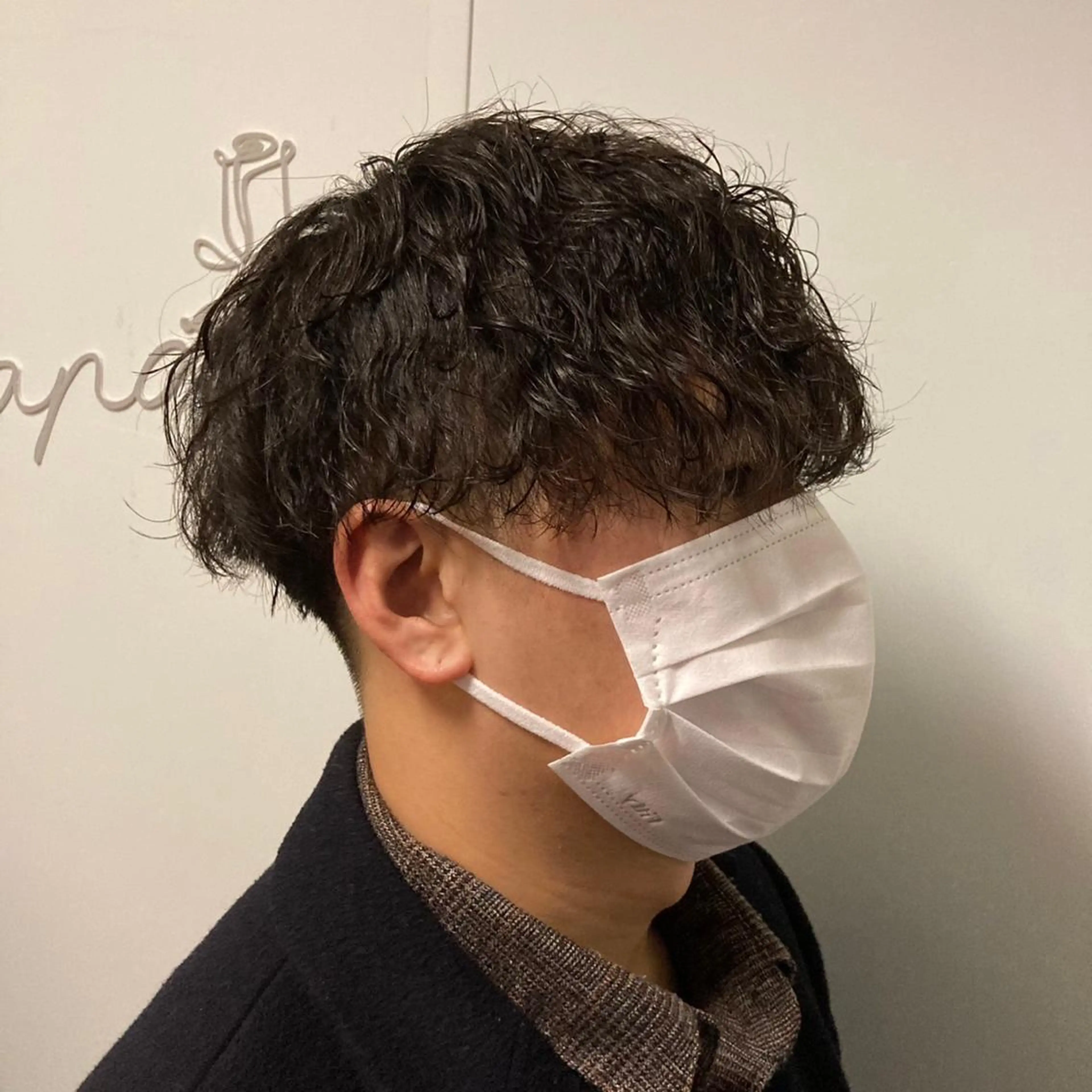 ショート パーマ カット パーマ メンズ特化✂︎ ✂︎sunのヘアスタイル