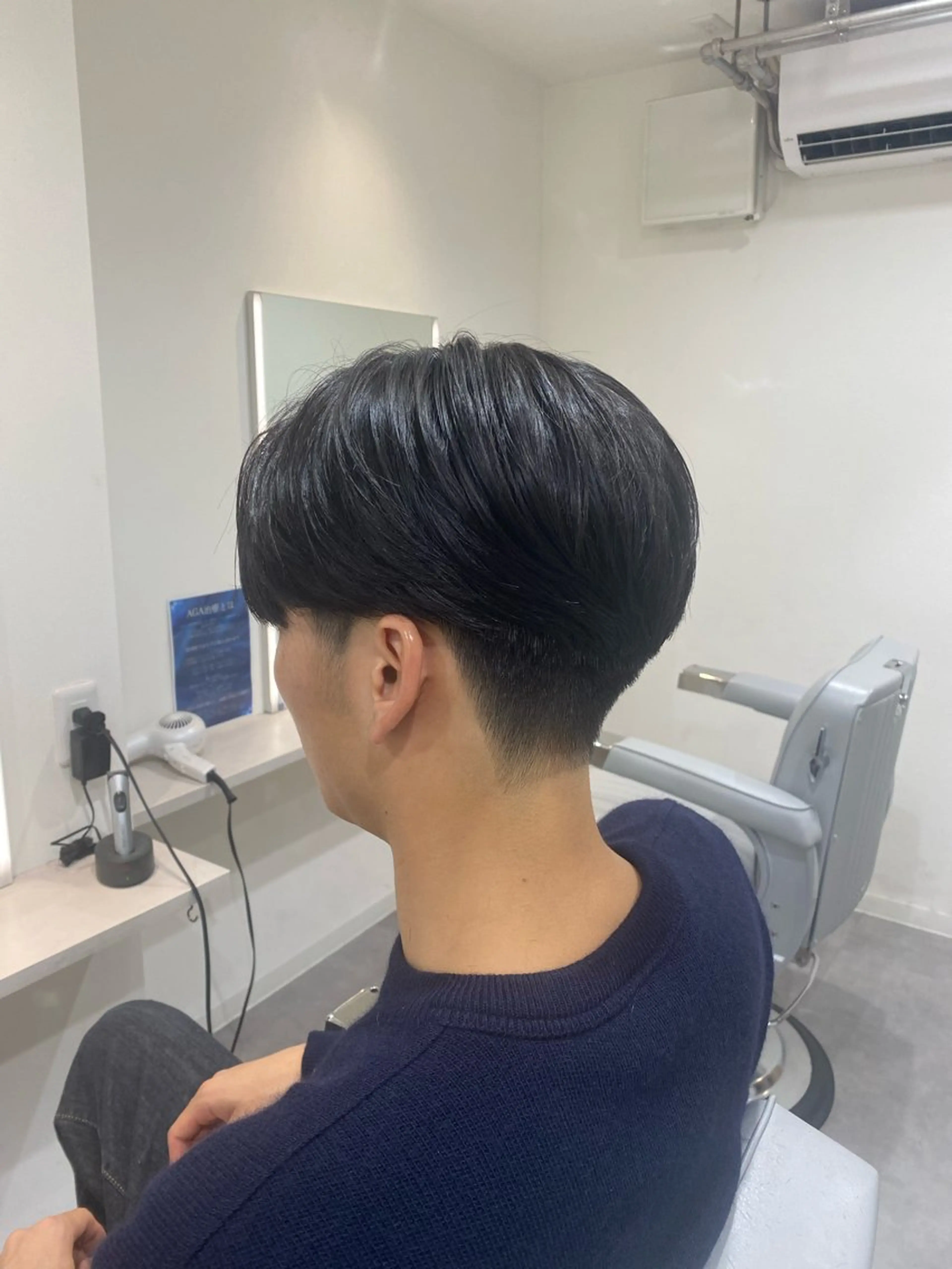 メンズカット➕フェザーパーマ🧑🏻‍🦱（リピーター様⭐️）⚠️平日限定⚠️の写真