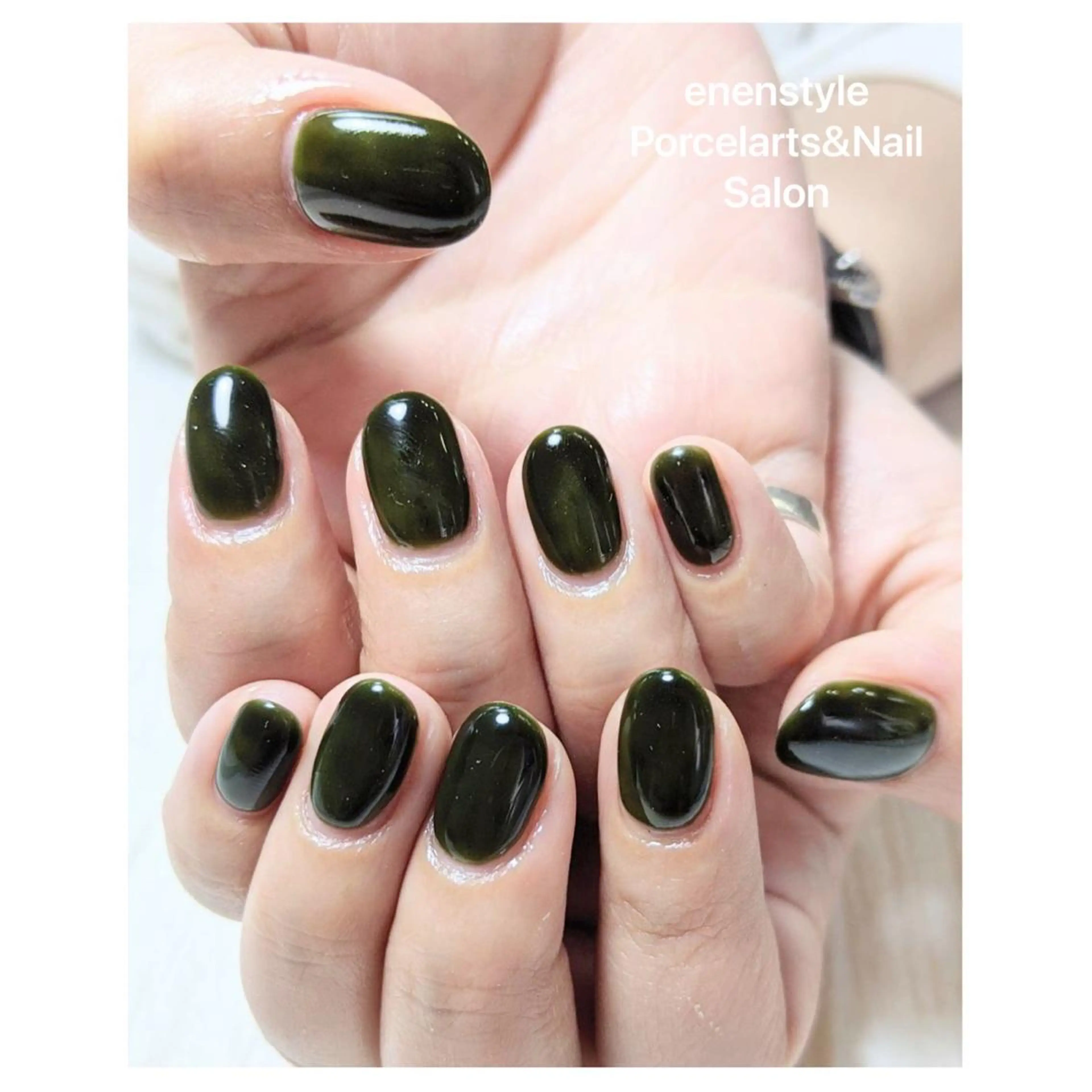 ミディアム ネイル 👑enen style👑のネイルデザイン