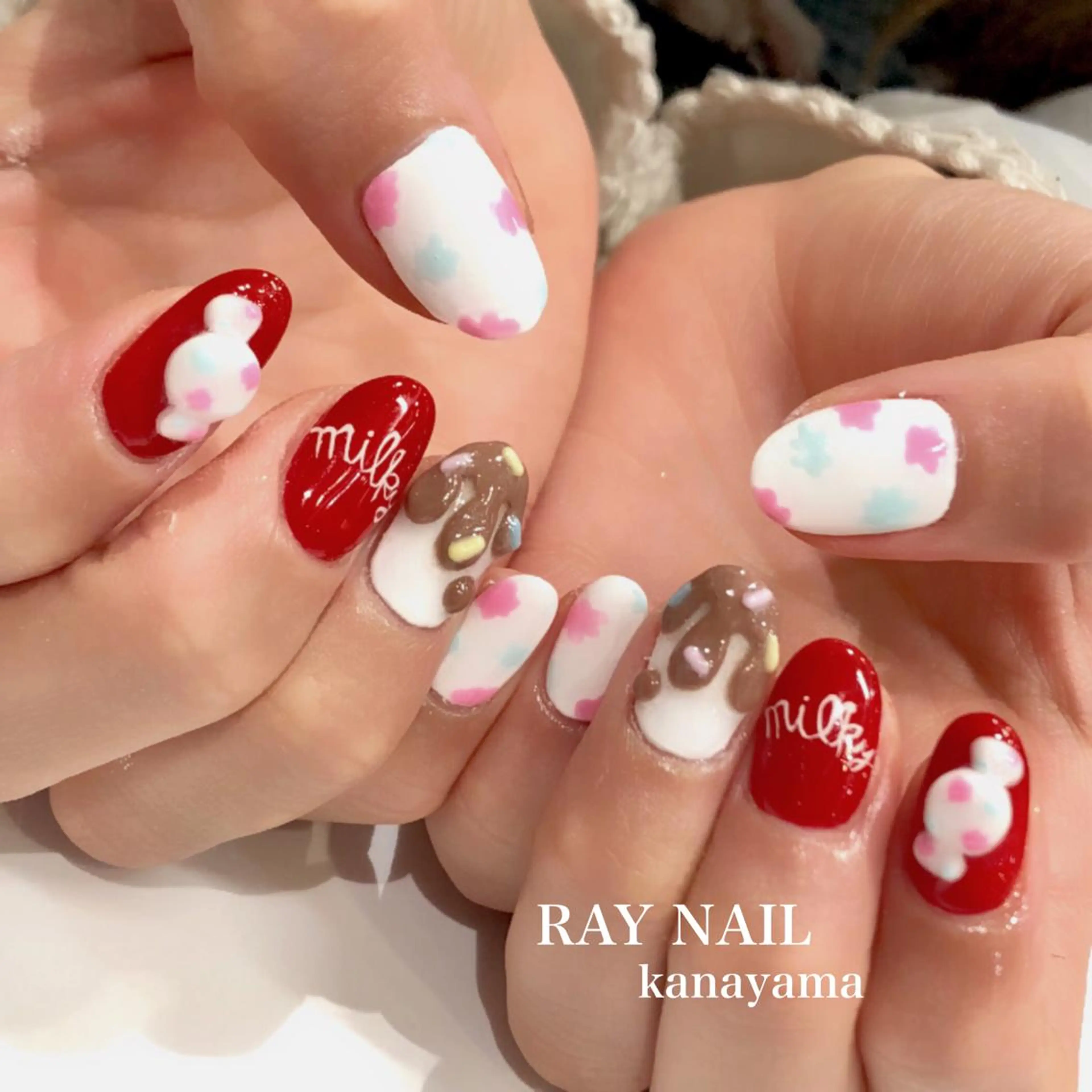 ネイル Arowa 伊田のネイルデザイン