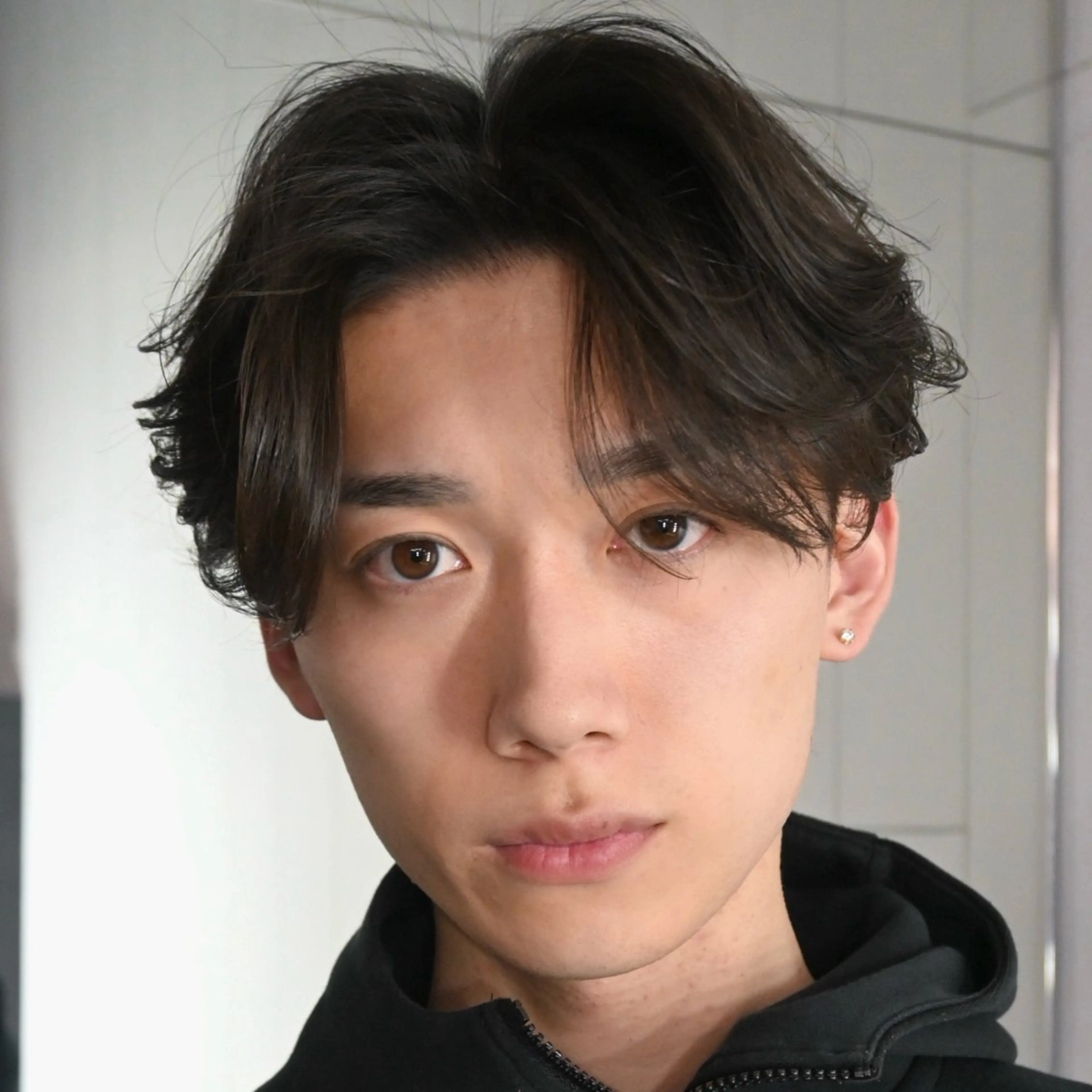 メンズ 池袋センターパート 特化YUUKIのヘアスタイル