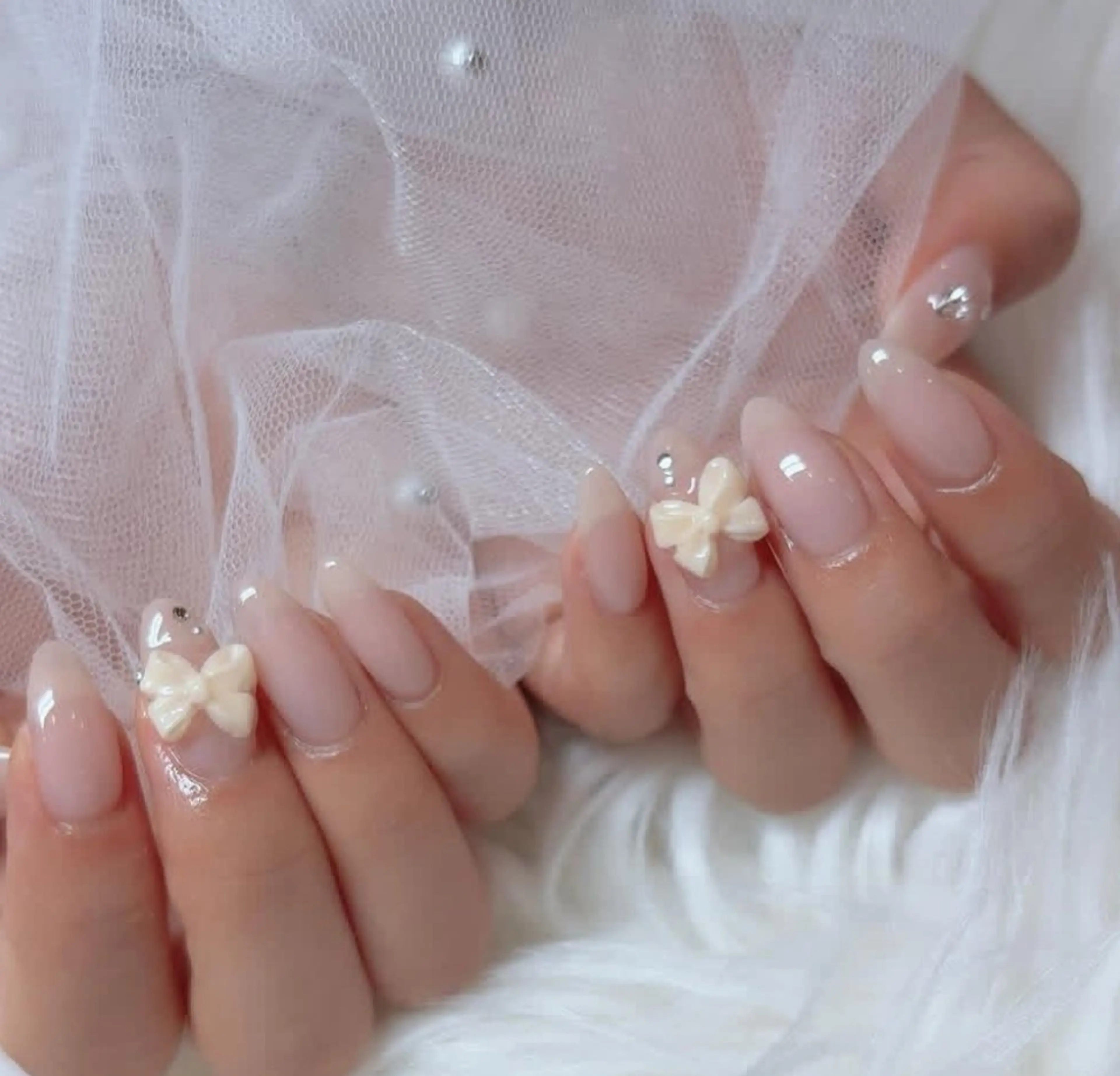 ネイル アートネイル ジェルネイル キラキラネイル ミラーネイル ピンク ハンドネイル Ryu Nail NekoChanのネイルデザイン