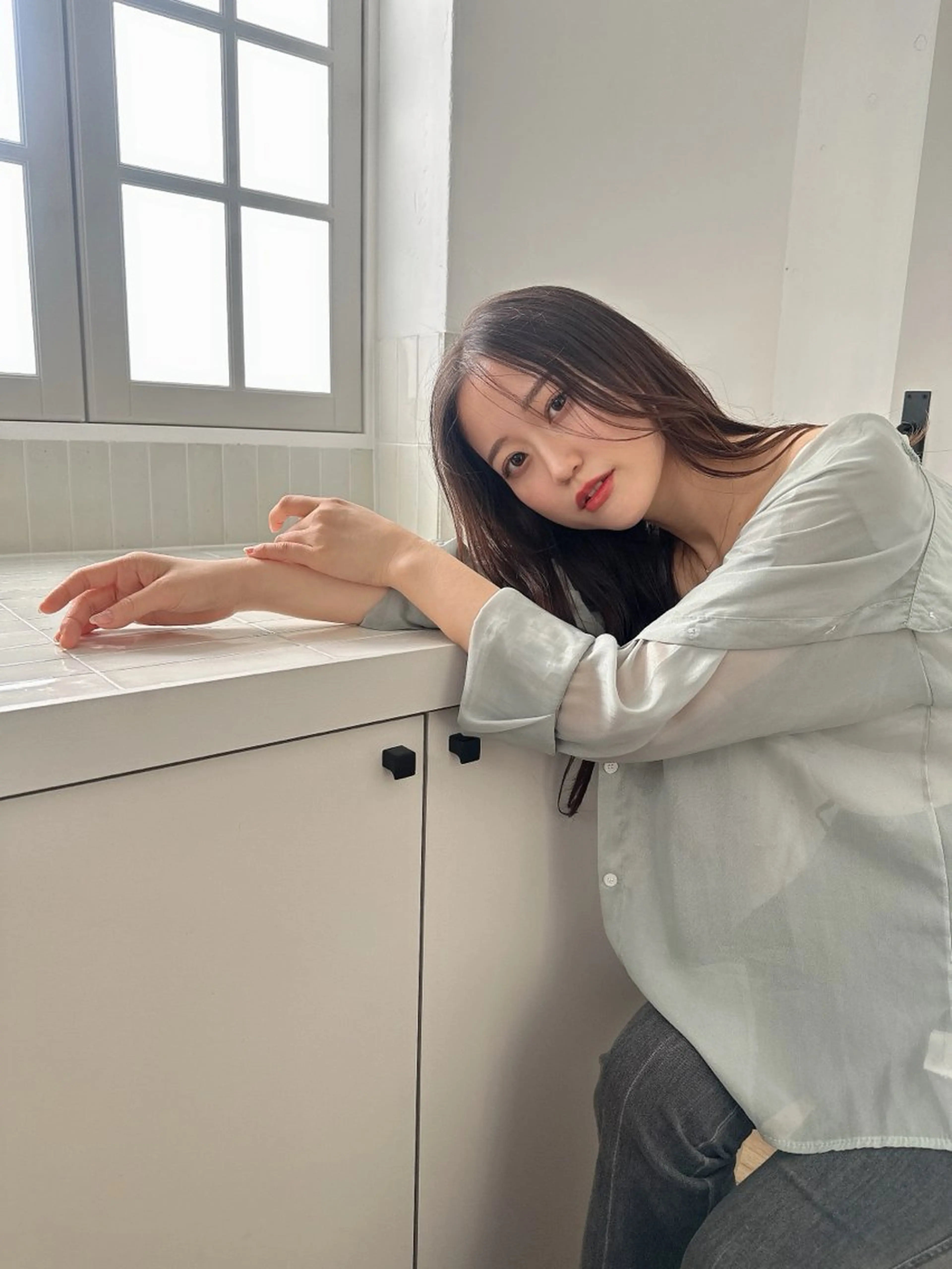 ロング トリートメント カット 縮毛矯正 トリートメント 松田 拓海のヘアスタイル