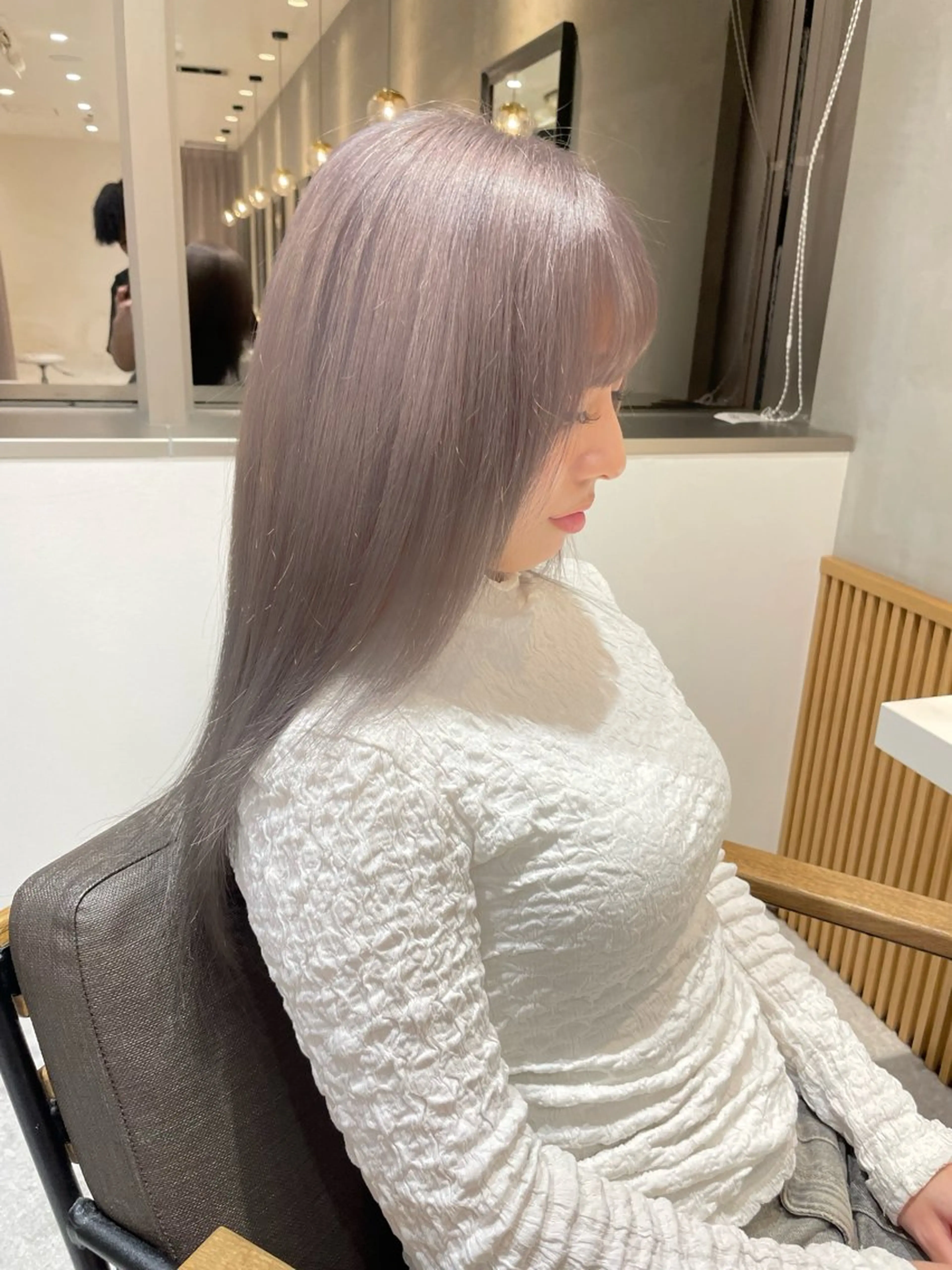 カラー ヘアカラー トリートメント 🌟透明感カラー× 小顔カット いっせいのヘアスタイル