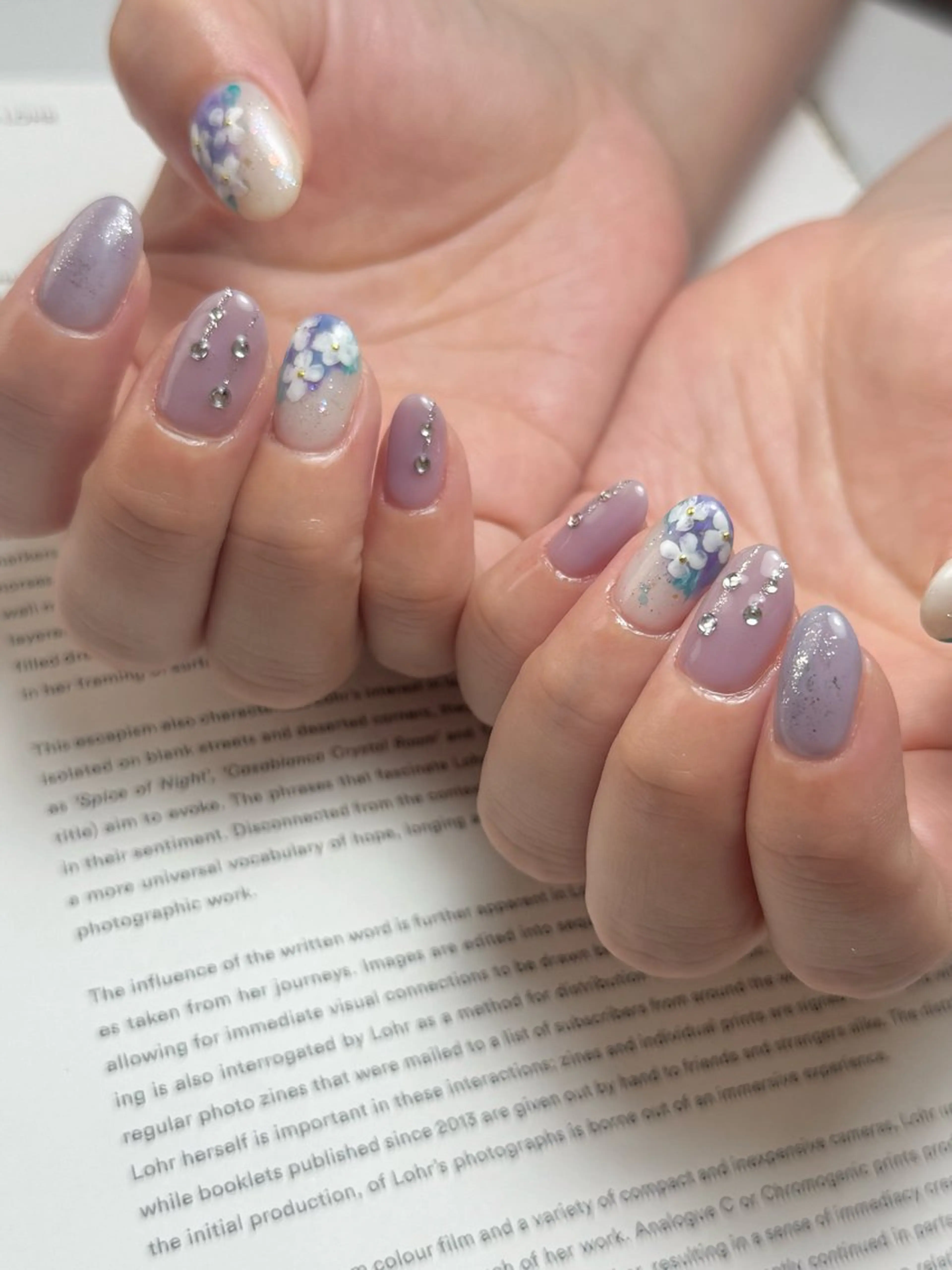 ネイル 夏ネイル ハンドネイル 白日-hakubi nail-のネイルデザイン