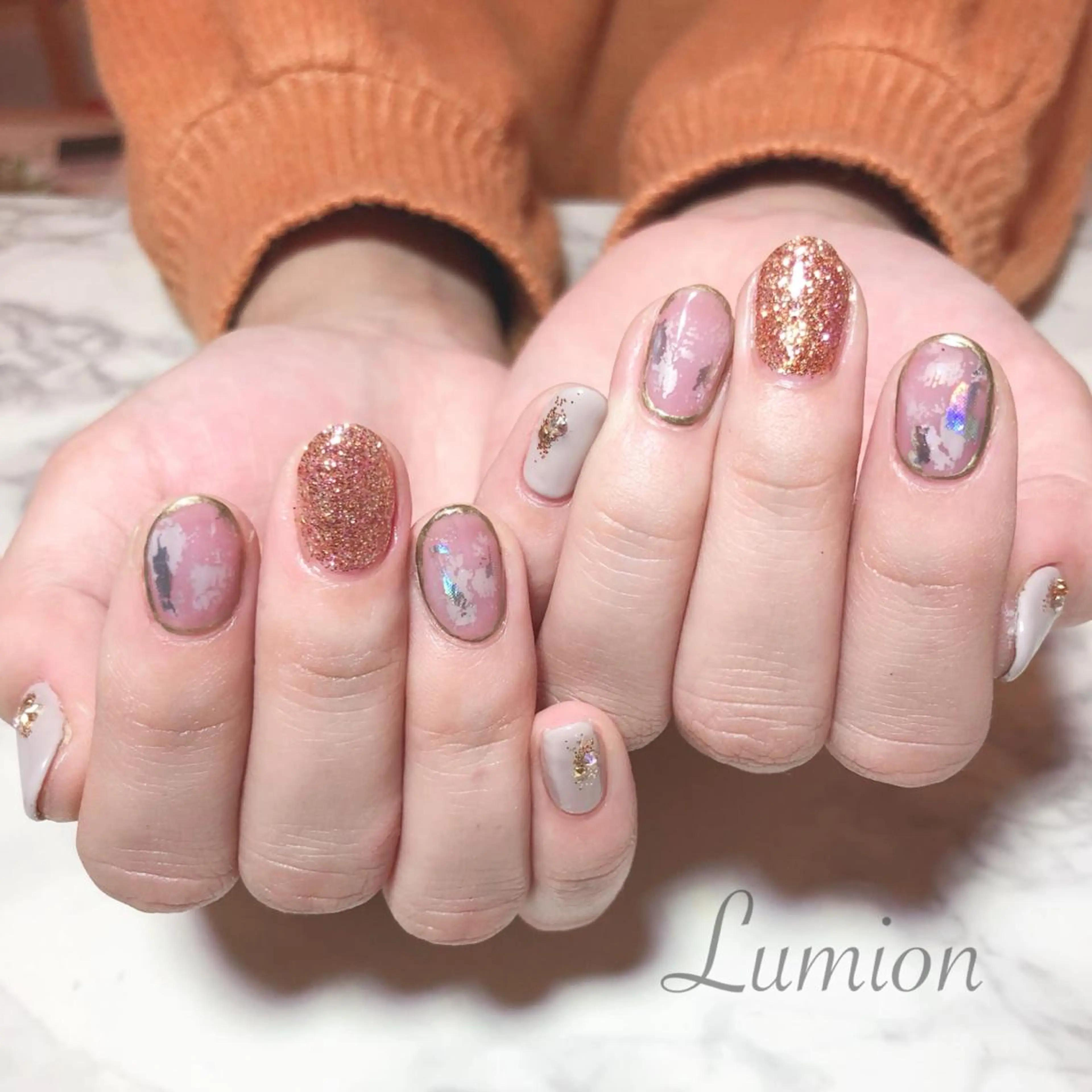 ネイル アートネイル ハンドネイル nailroom Lumionのネイルデザイン