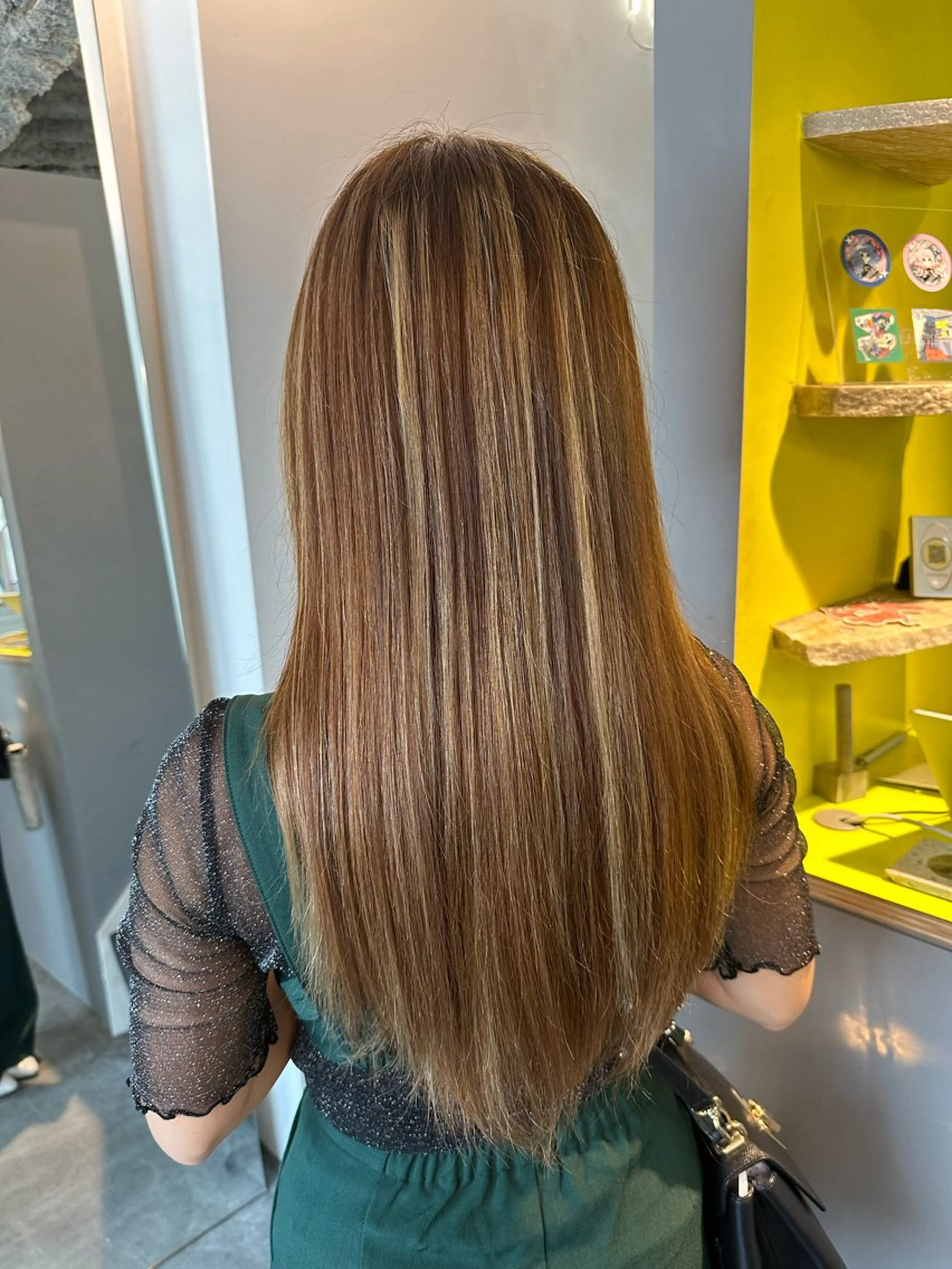 ロング トリートメント カラー/原宿 /レンタのヘアスタイル