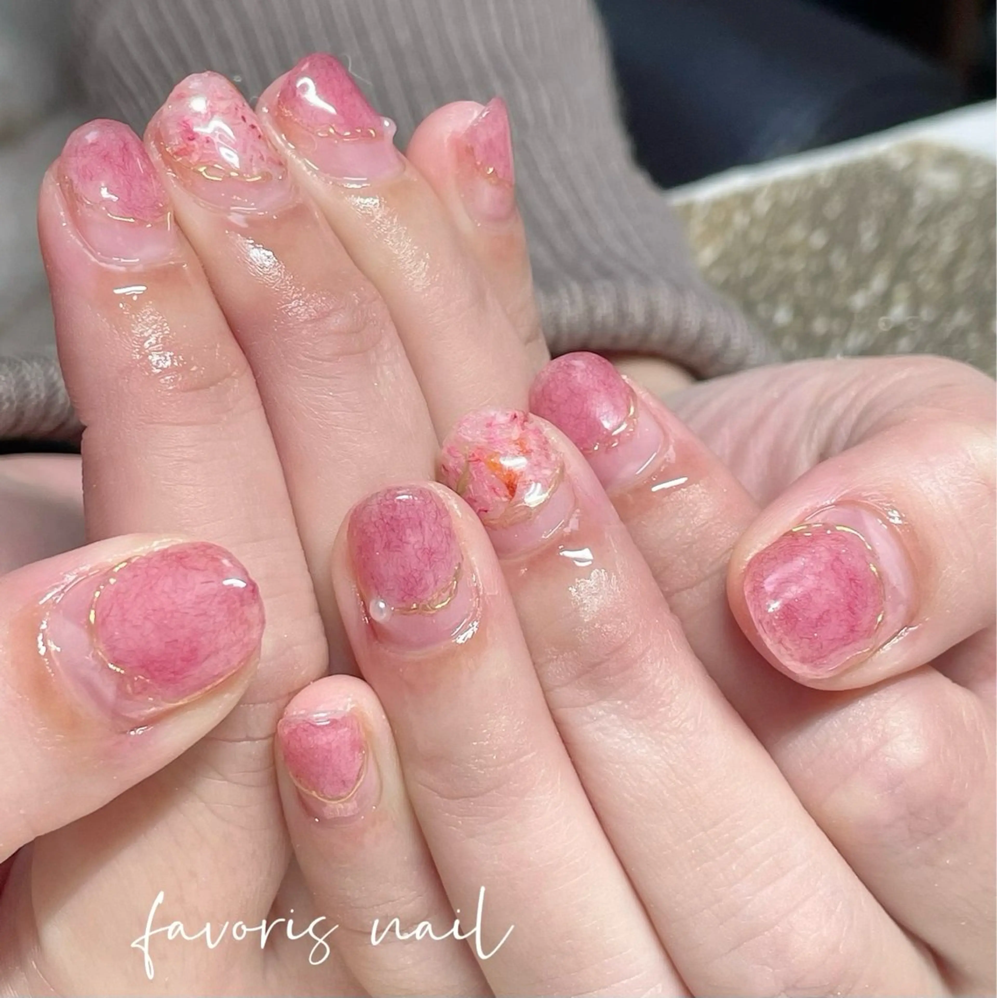 ネイル favoris nail🌼のネイルデザイン