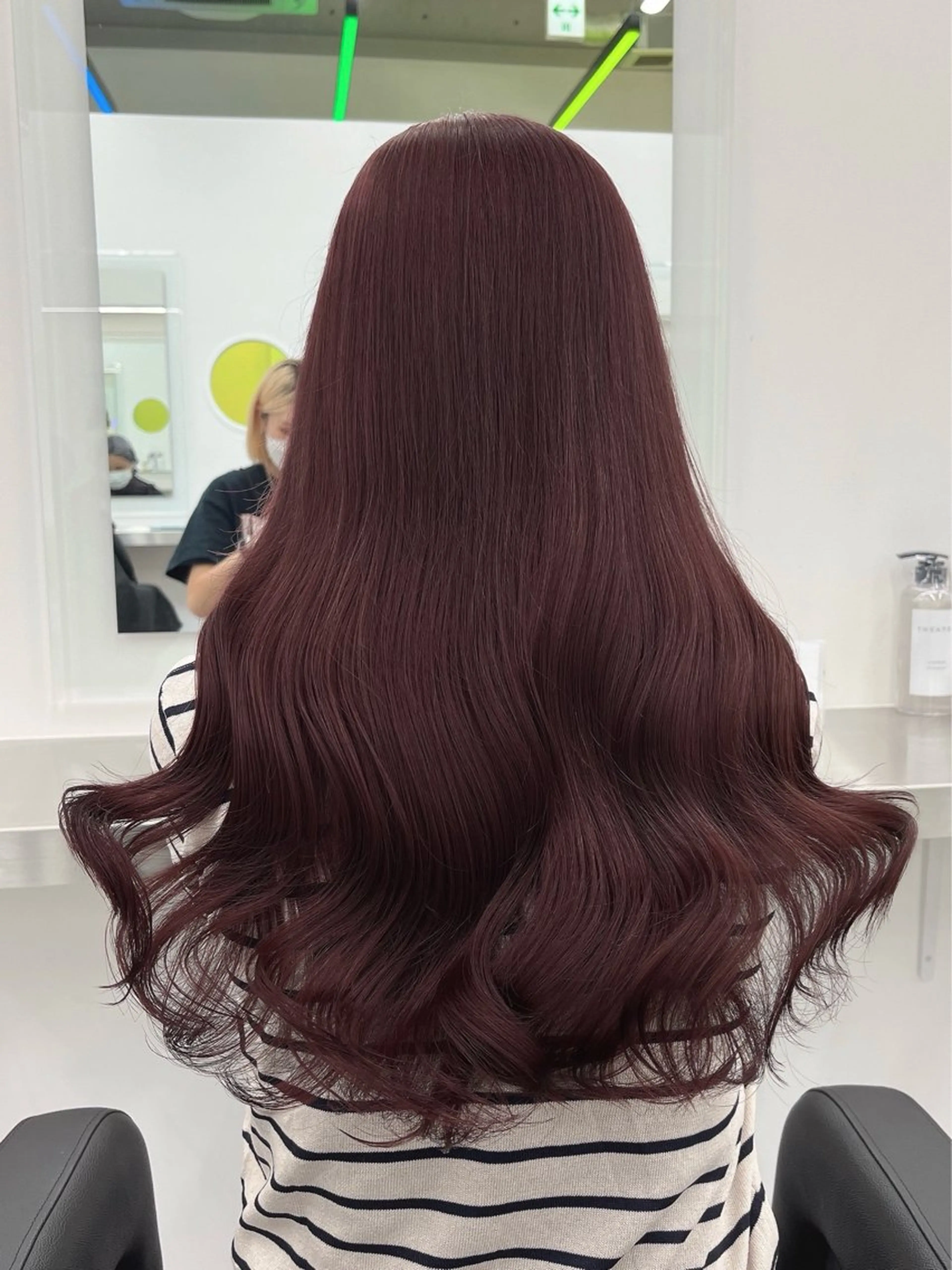 ロング カラー ヘアアレンジ ヘアカラー ヘッドスパ ヘアセット 🫧🎀うる艶暖色 🏹Nanako🎀のヘアスタイル