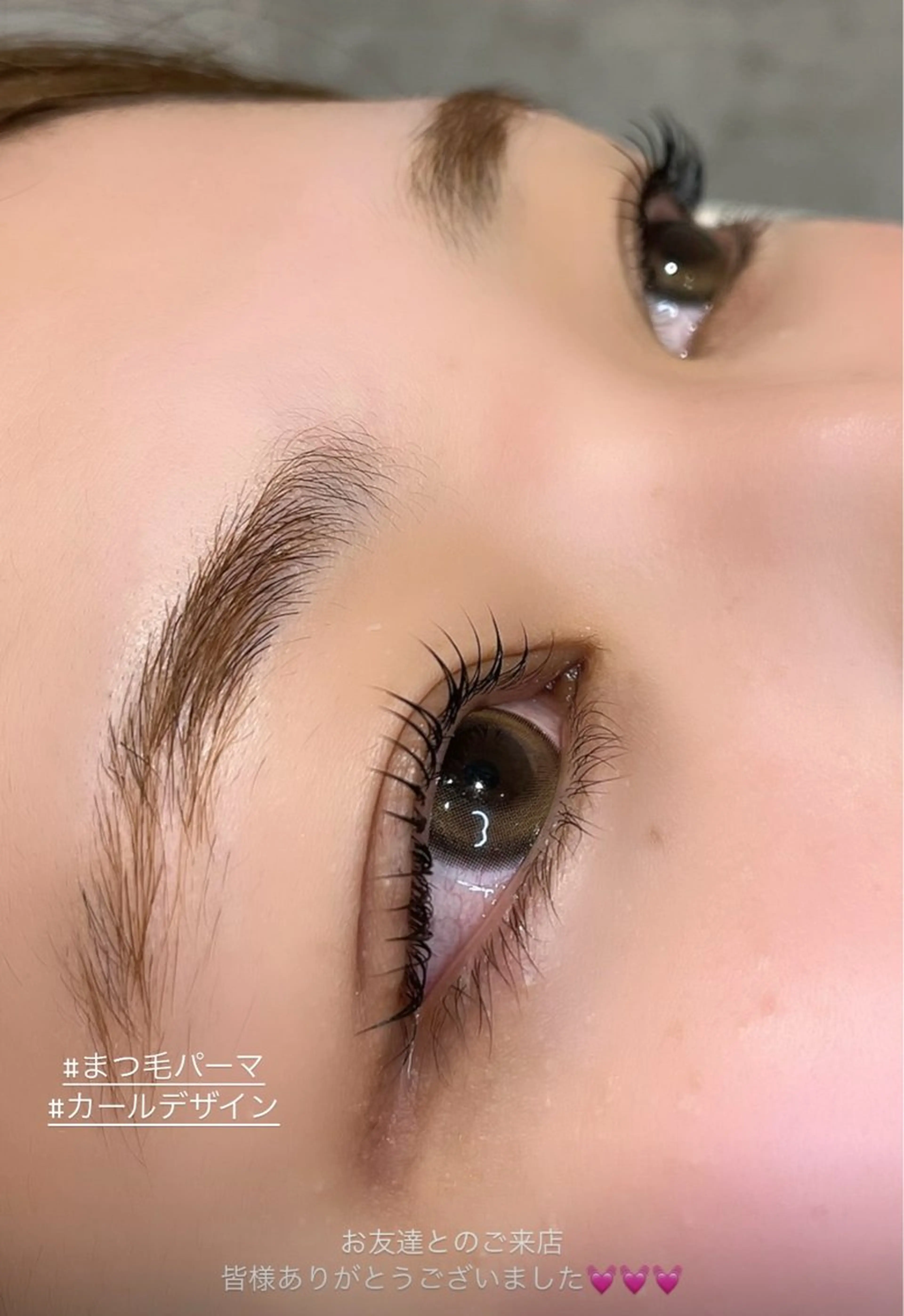 マツエク・マツパ ナチュラル 一重×まつ毛パーマ GO TODAY SHAiRE SALON　名古屋パルコ店所属・しみず さきのヘアスタイル