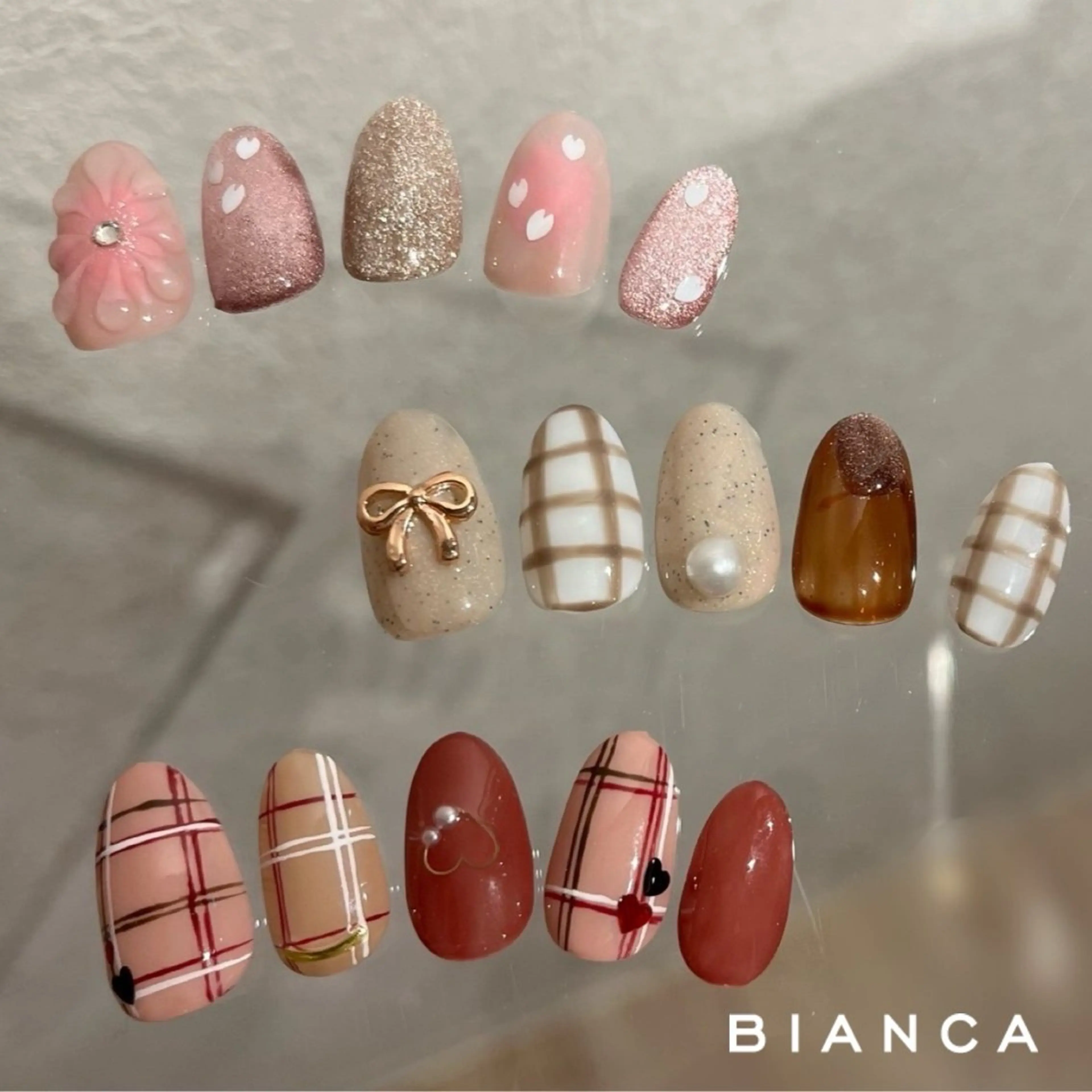 ネイル Bianca栄店 みさとのネイルデザイン
