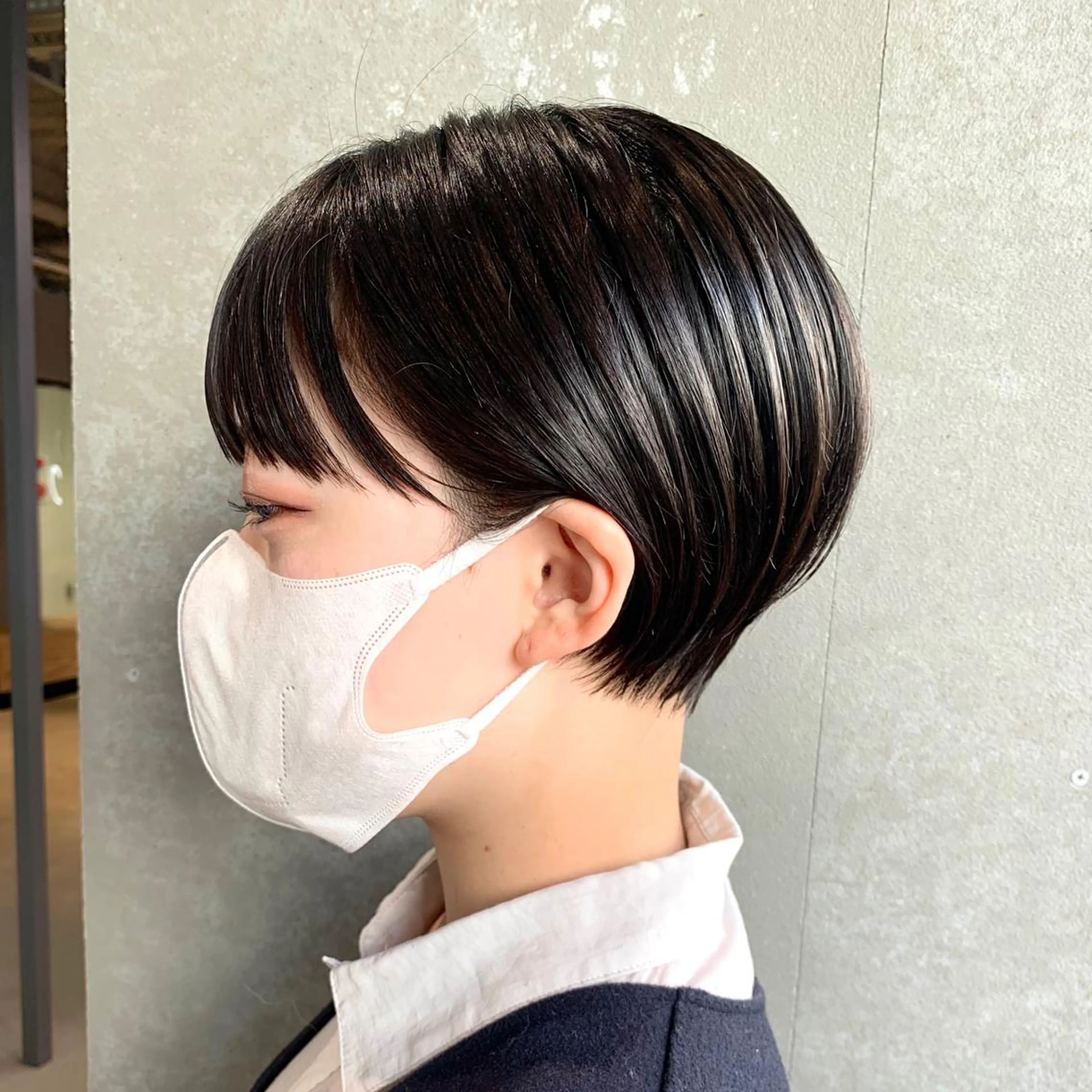 ショート カット トリートメント ITbyALBUM八王子所属・リョウ/ショート /ハイトーン/八王子のヘアスタイル