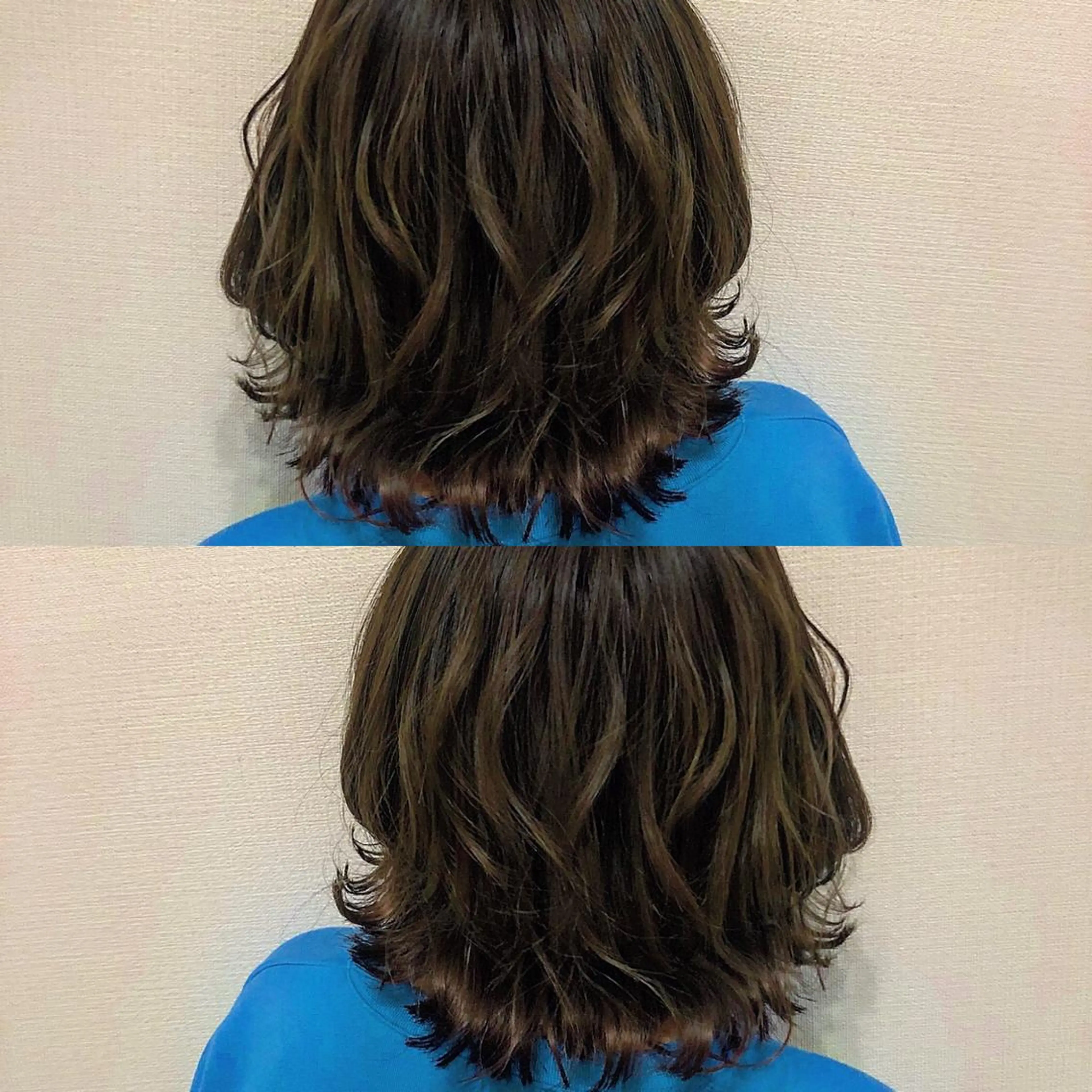 セミロング ヘアアレンジ 美容室sand 横浜のヘアスタイル