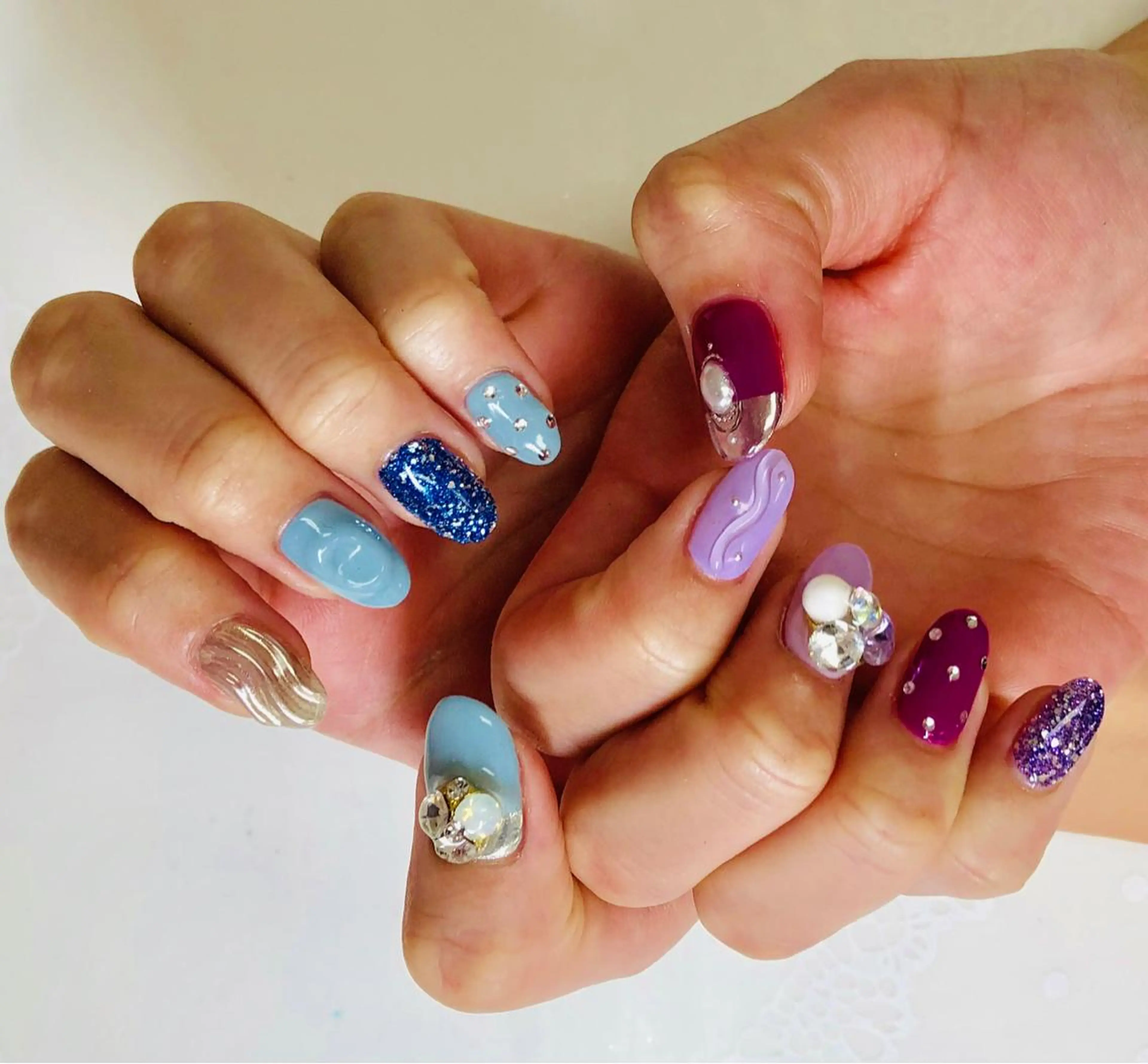 ネイル ハンドネイル ネイルサロン レアリッチのネイルデザイン