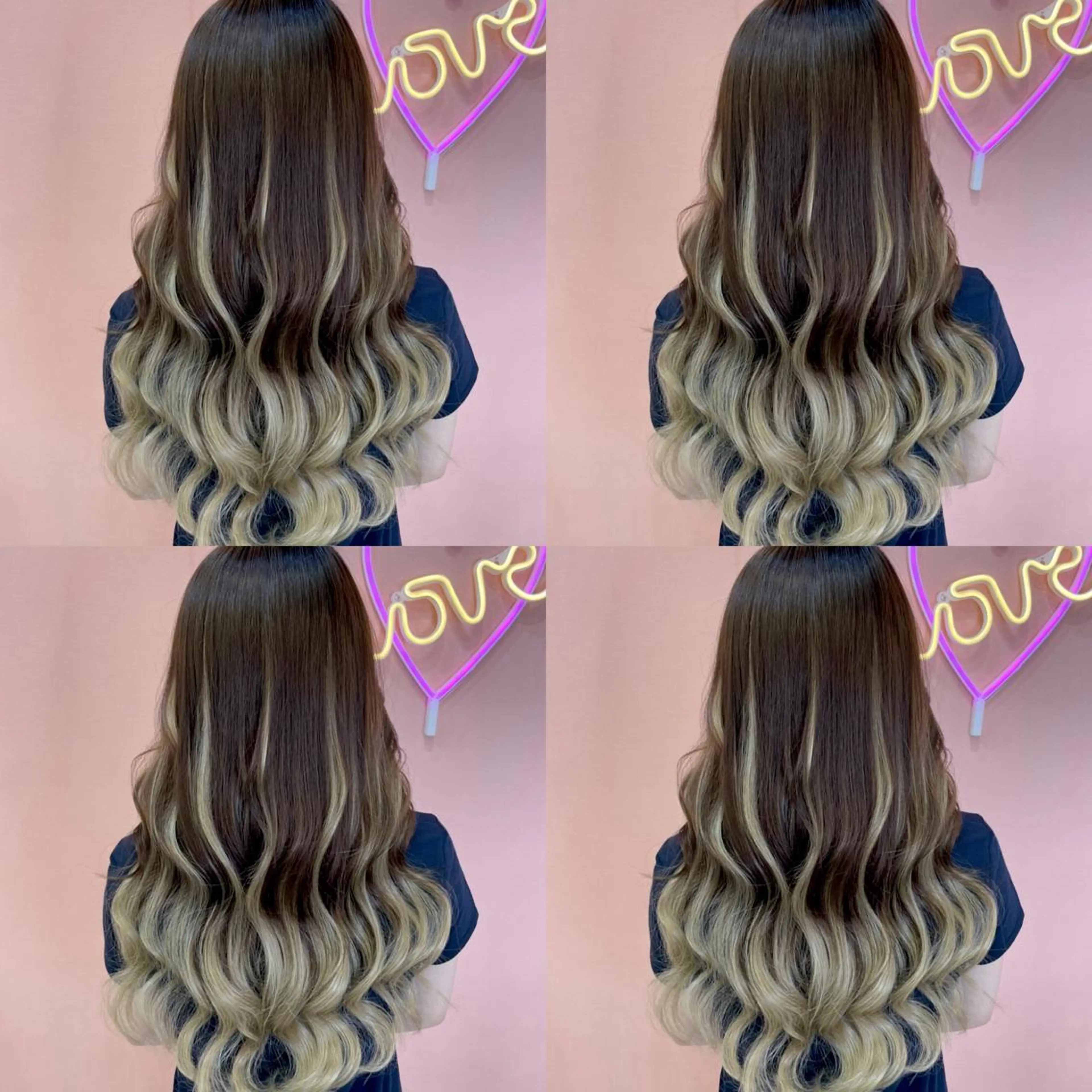 ロング カラー バレイヤージュ レイヤーカット 🌷MAYU 🌷のヘアスタイル