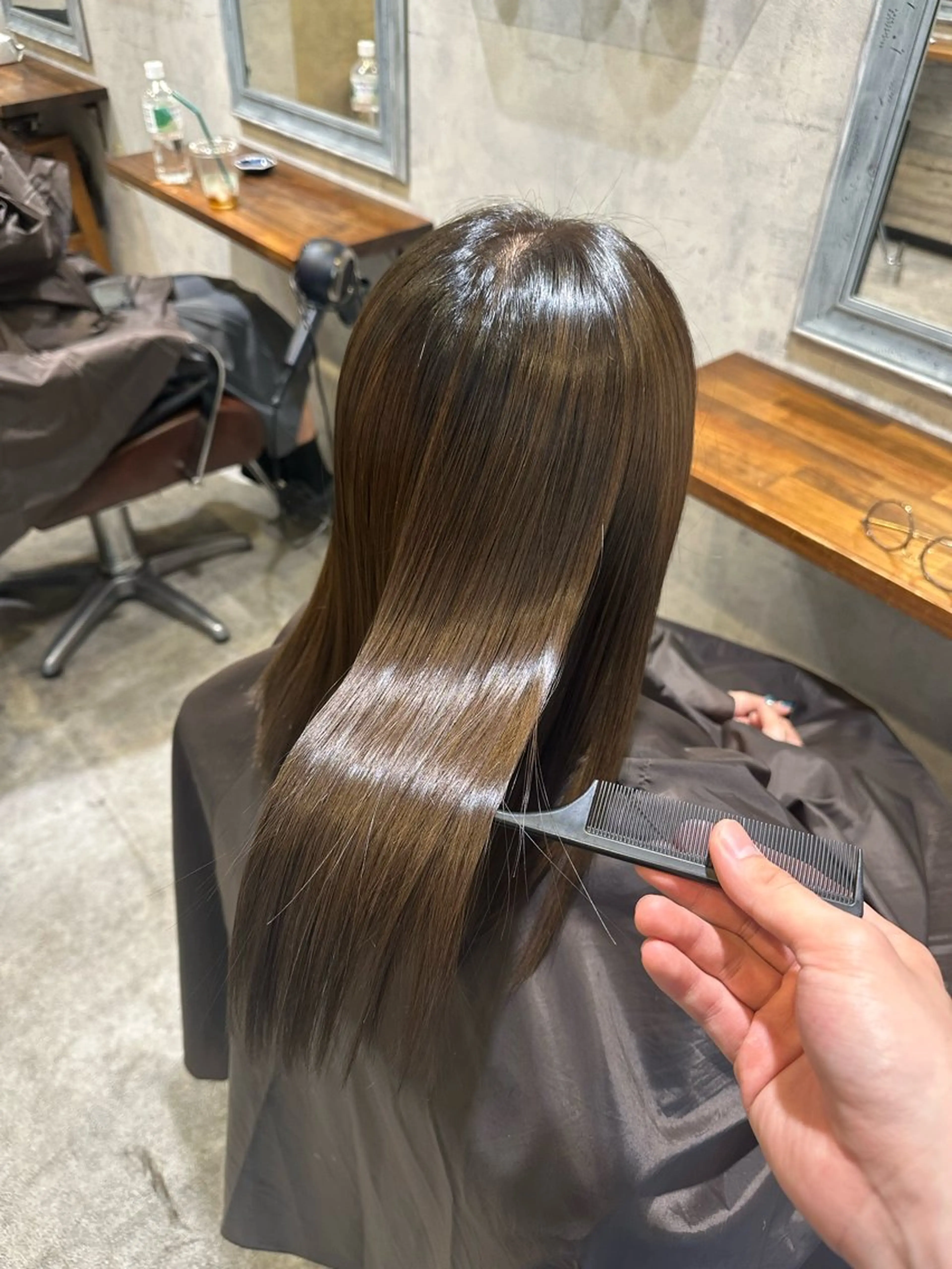 ロング 髪質改善 縮毛矯正 トリートメント 👑MRN👑 HIROMIのヘアスタイル