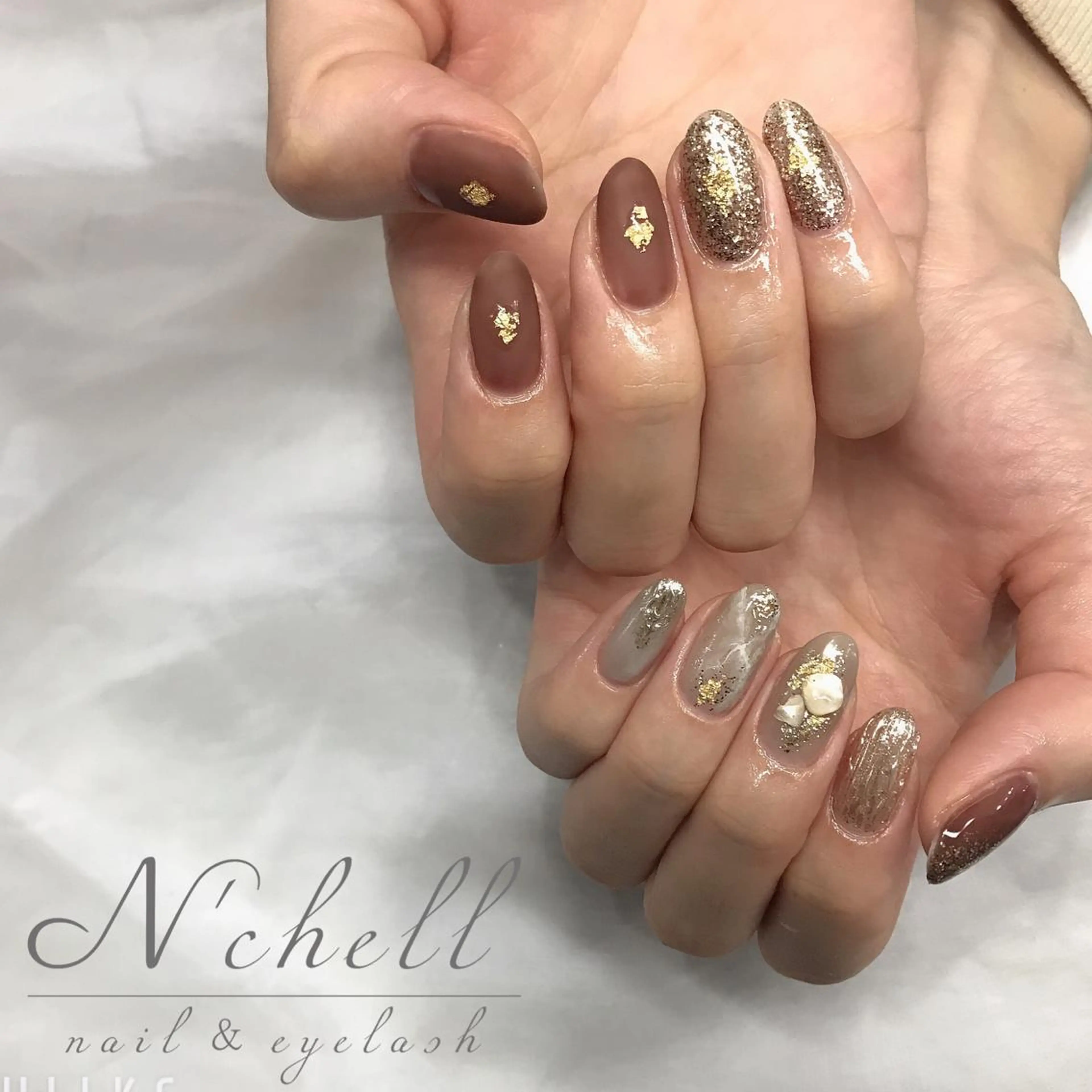 ネイル ハンドネイル Nailist Aoiのネイルデザイン