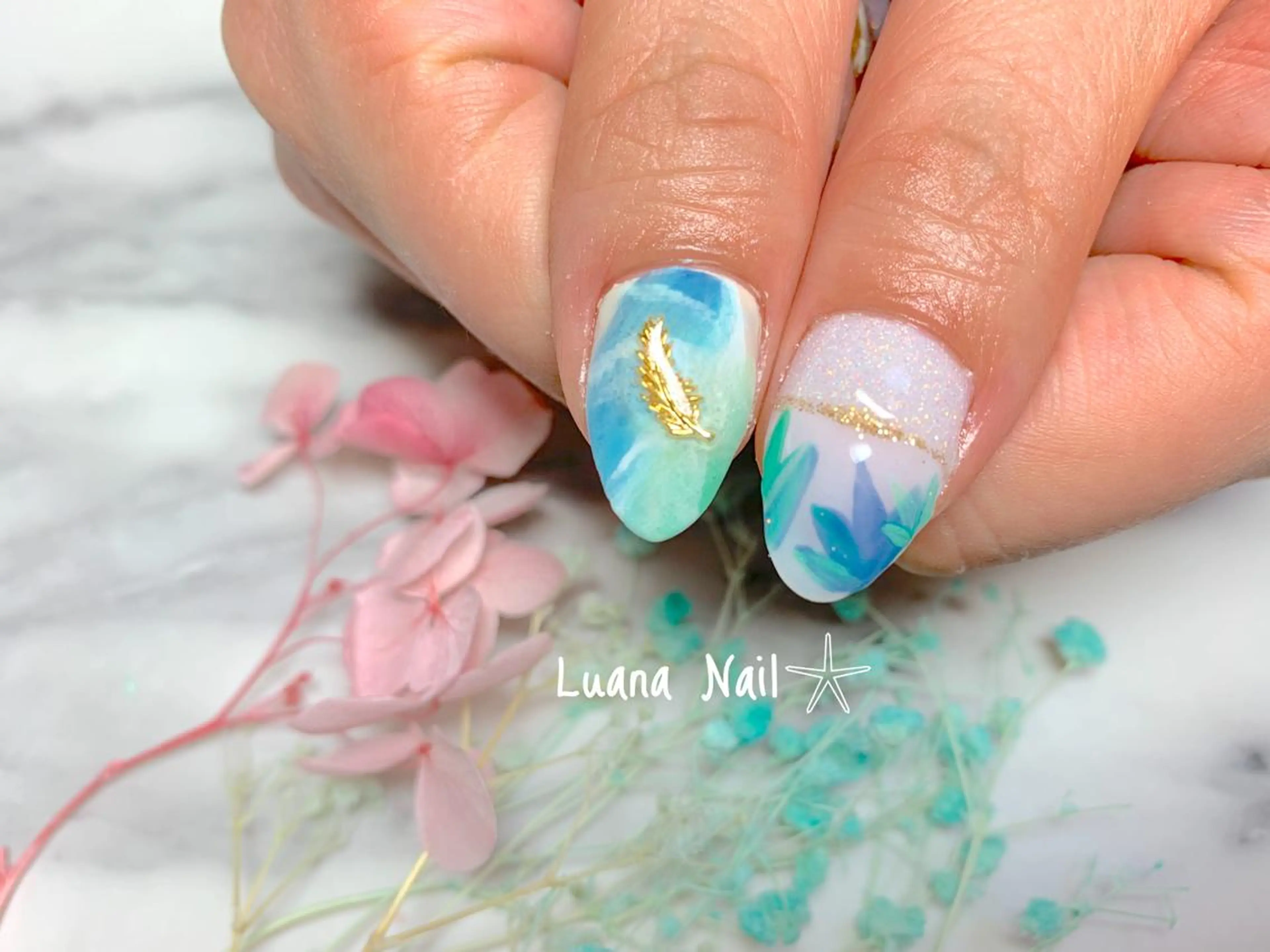 ネイル ハンドネイル BeauJu by Luana Nailのネイルデザイン