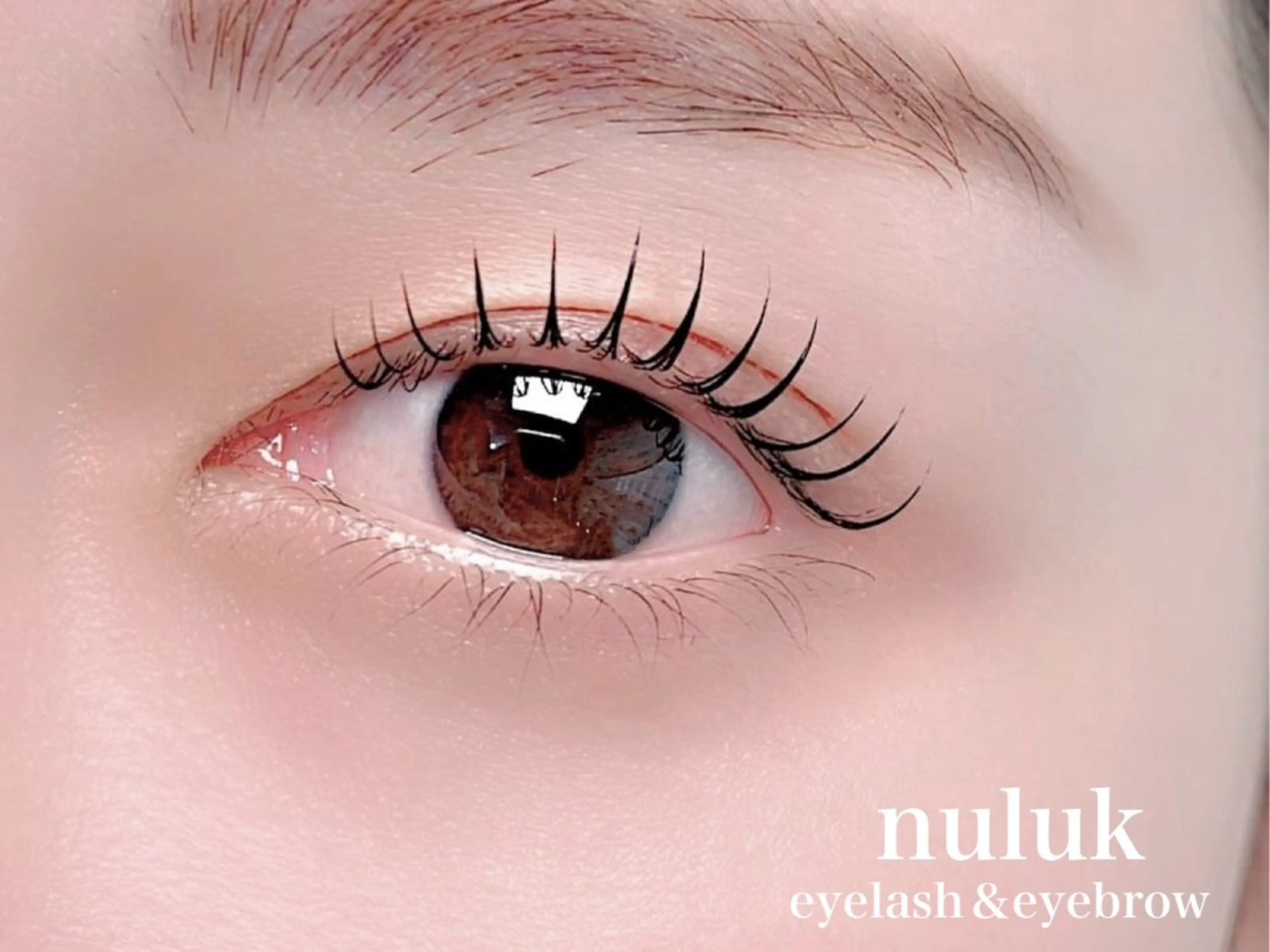 マツエク・マツパ 韓国風マツエク 🤍nuluk / eyelist🤍のマツエク・マツパデザイン