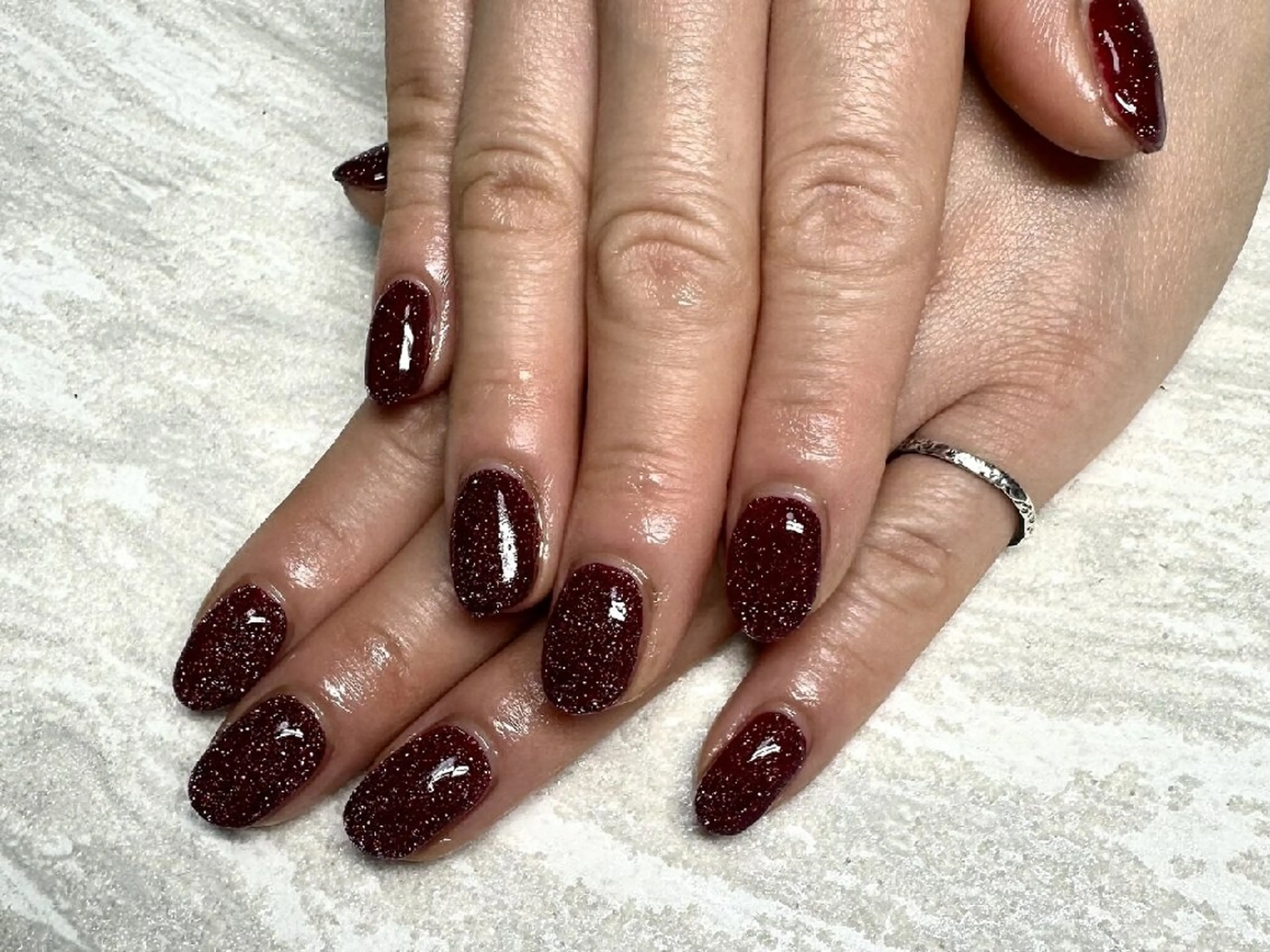 ネイル フラッシュネイル 韓国ネイル マグネットネイル ニュアンスネイル ハンドネイル JULIE NAILのネイルデザイン