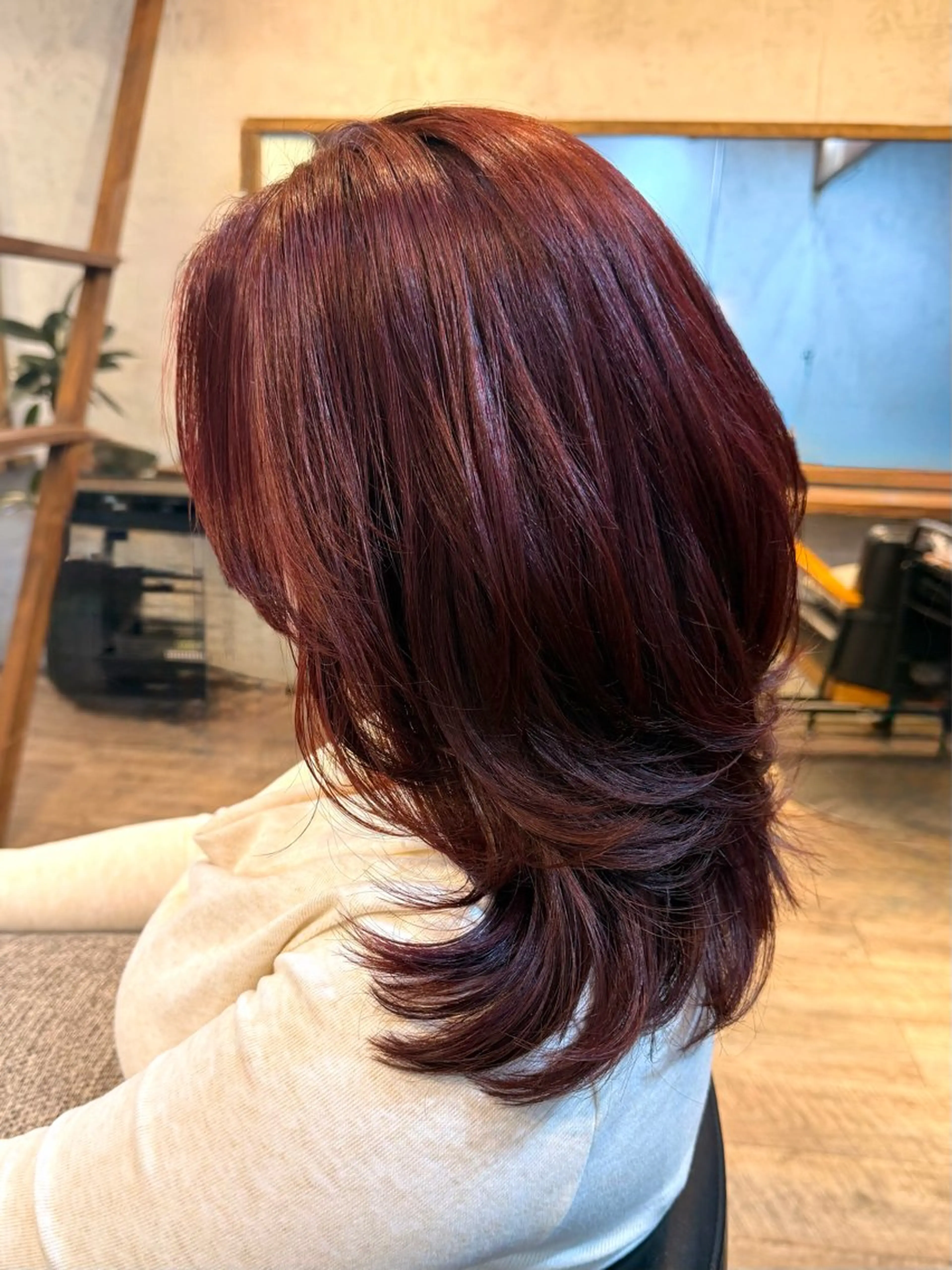 ミディアム カラー muscali♡ 原宿.表参道のヘアスタイル