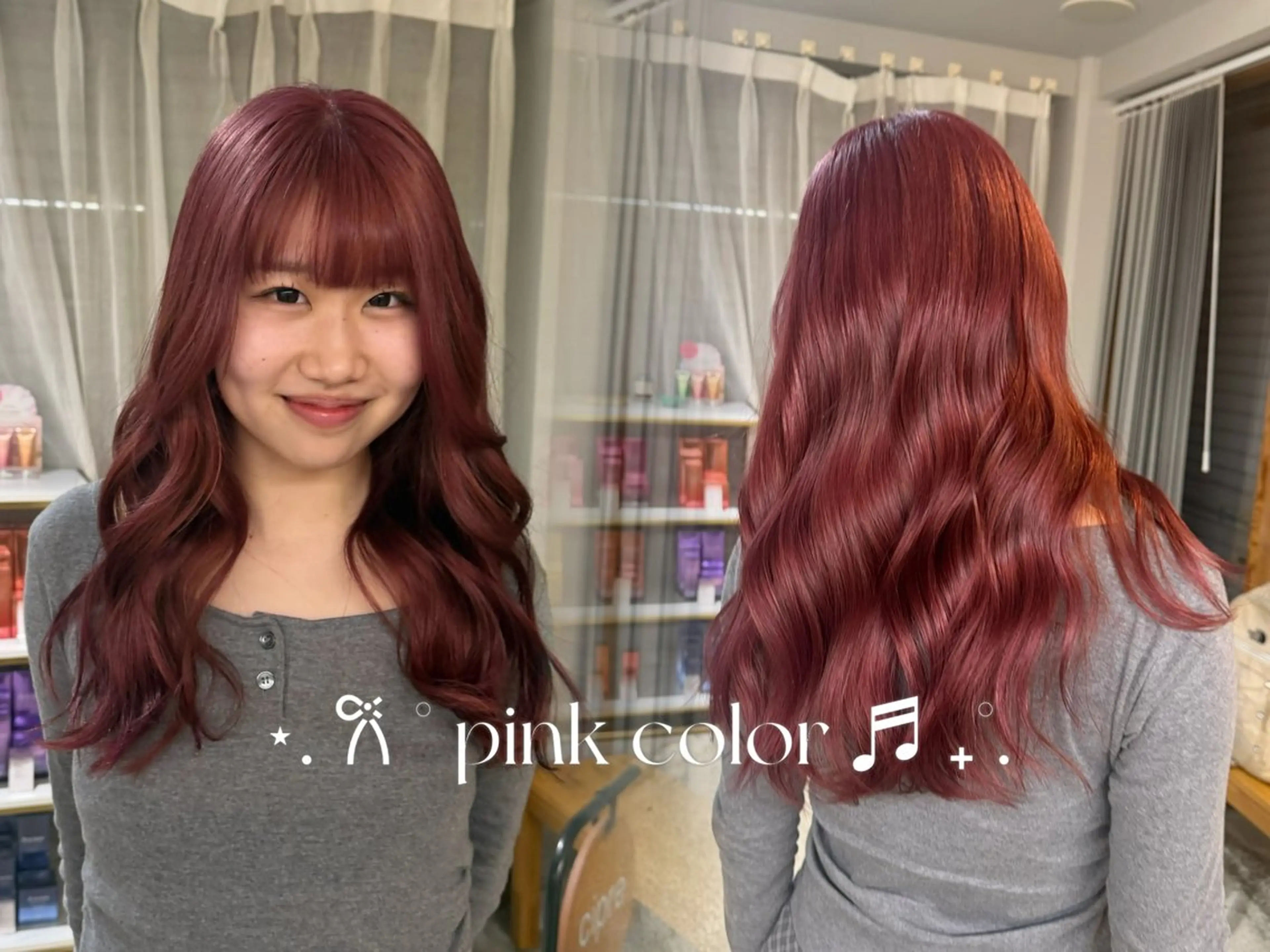 ミディアム cipre 萌乃のヘアスタイル