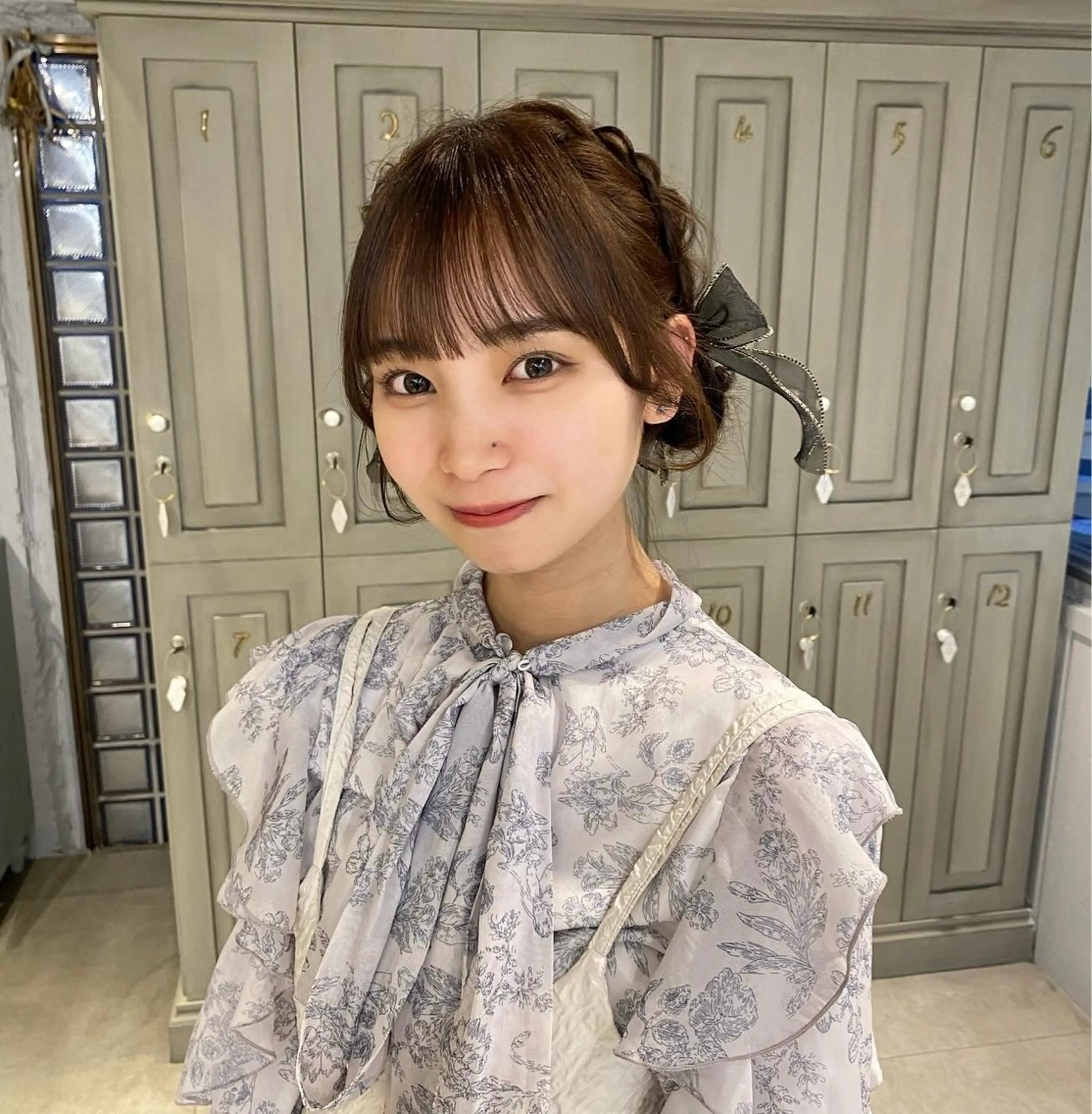 ヘアアレンジ ちはな‎🤍 ヘアセット／縮毛矯正のヘアスタイル